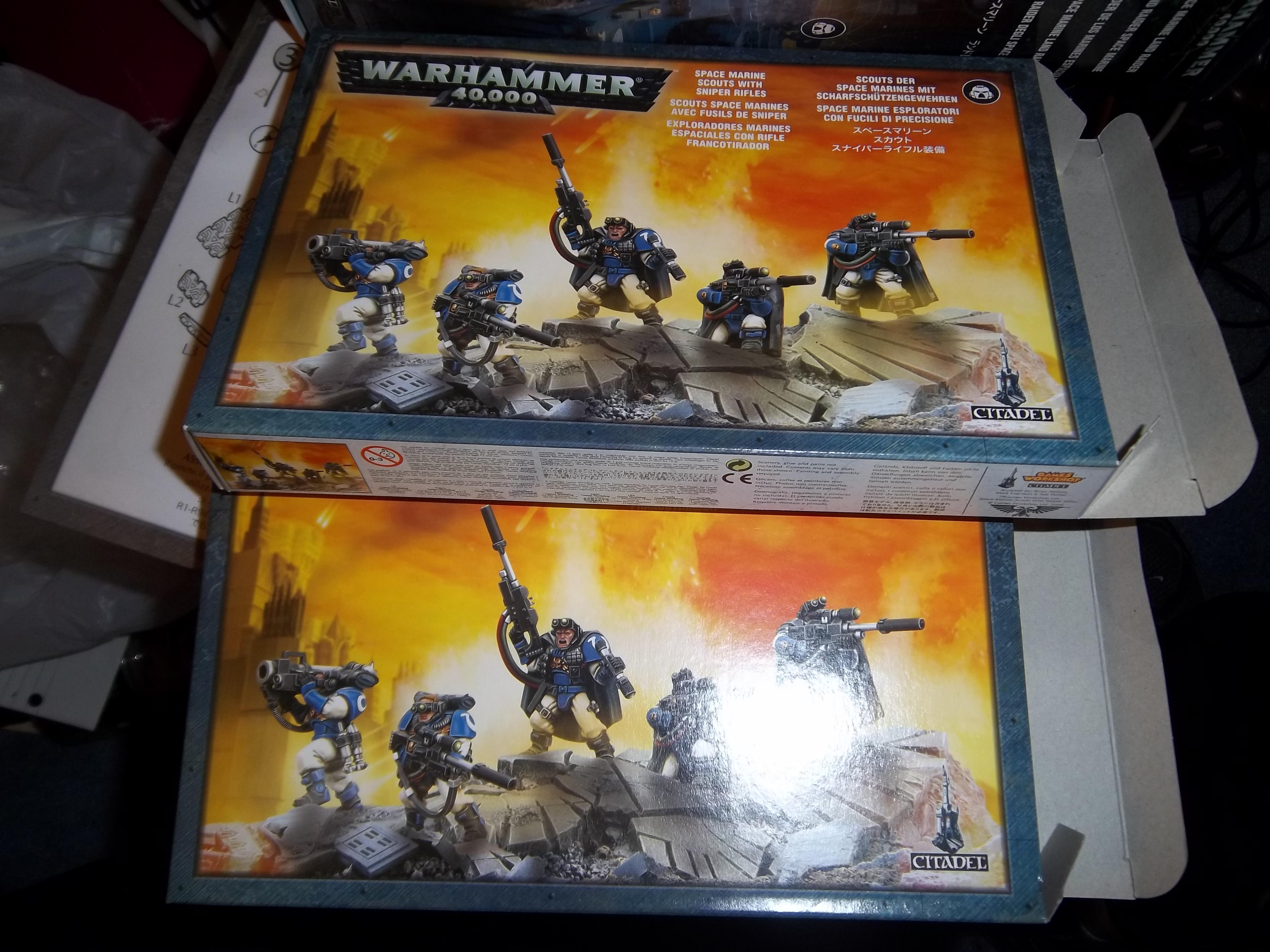 2 boxes of snipers I am going to put together