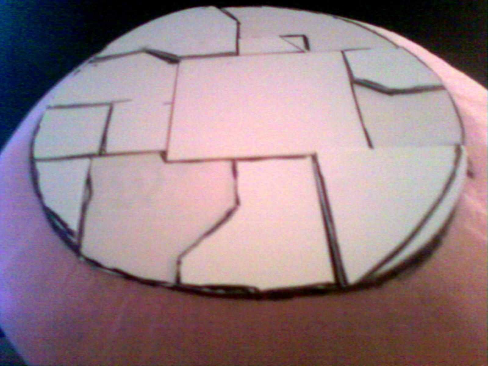Bottom of the saucer