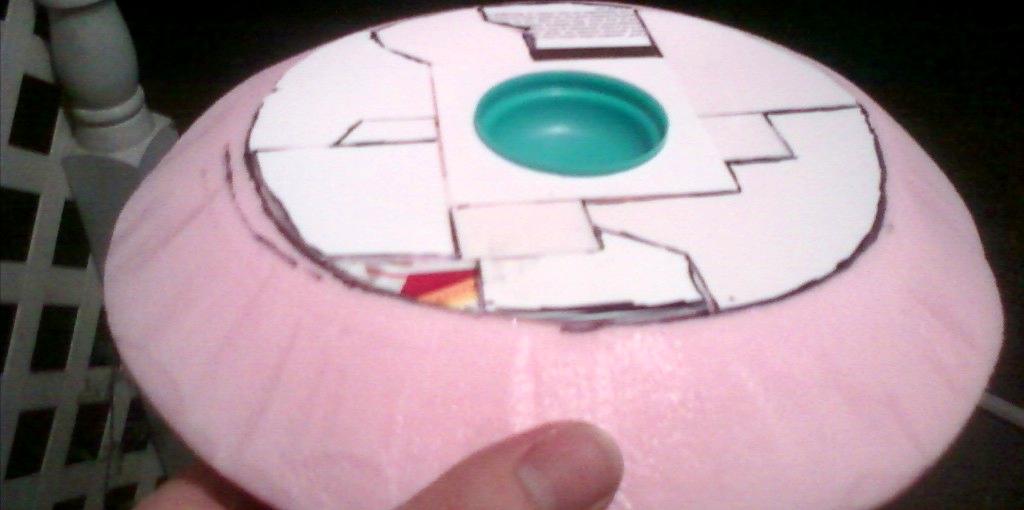 Top of the saucer