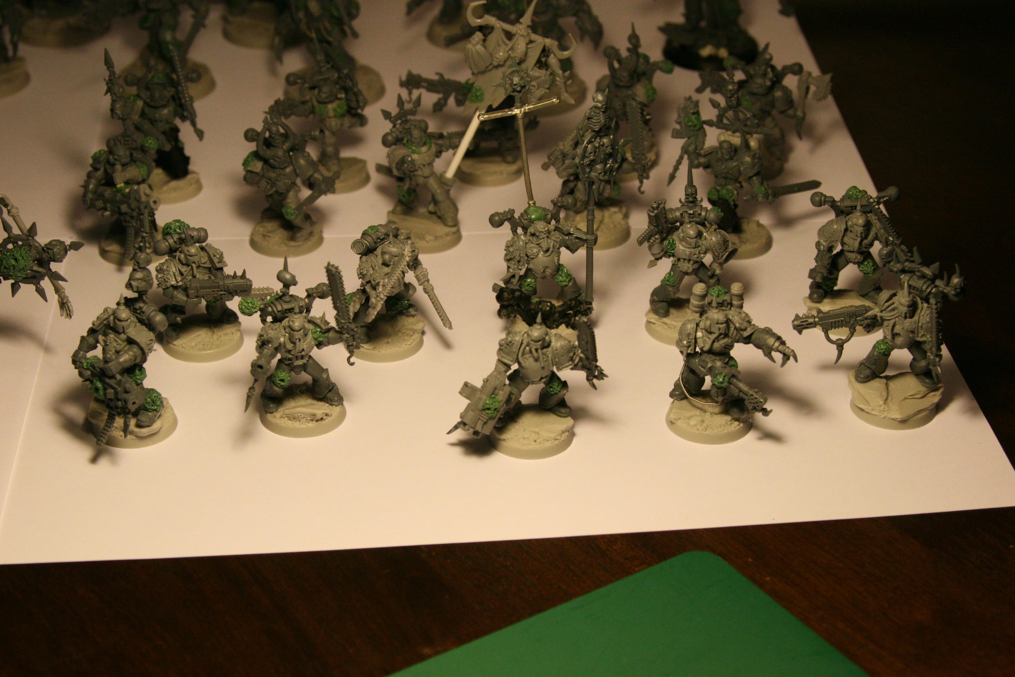 Death Guard, Nurgle, Work In Progress