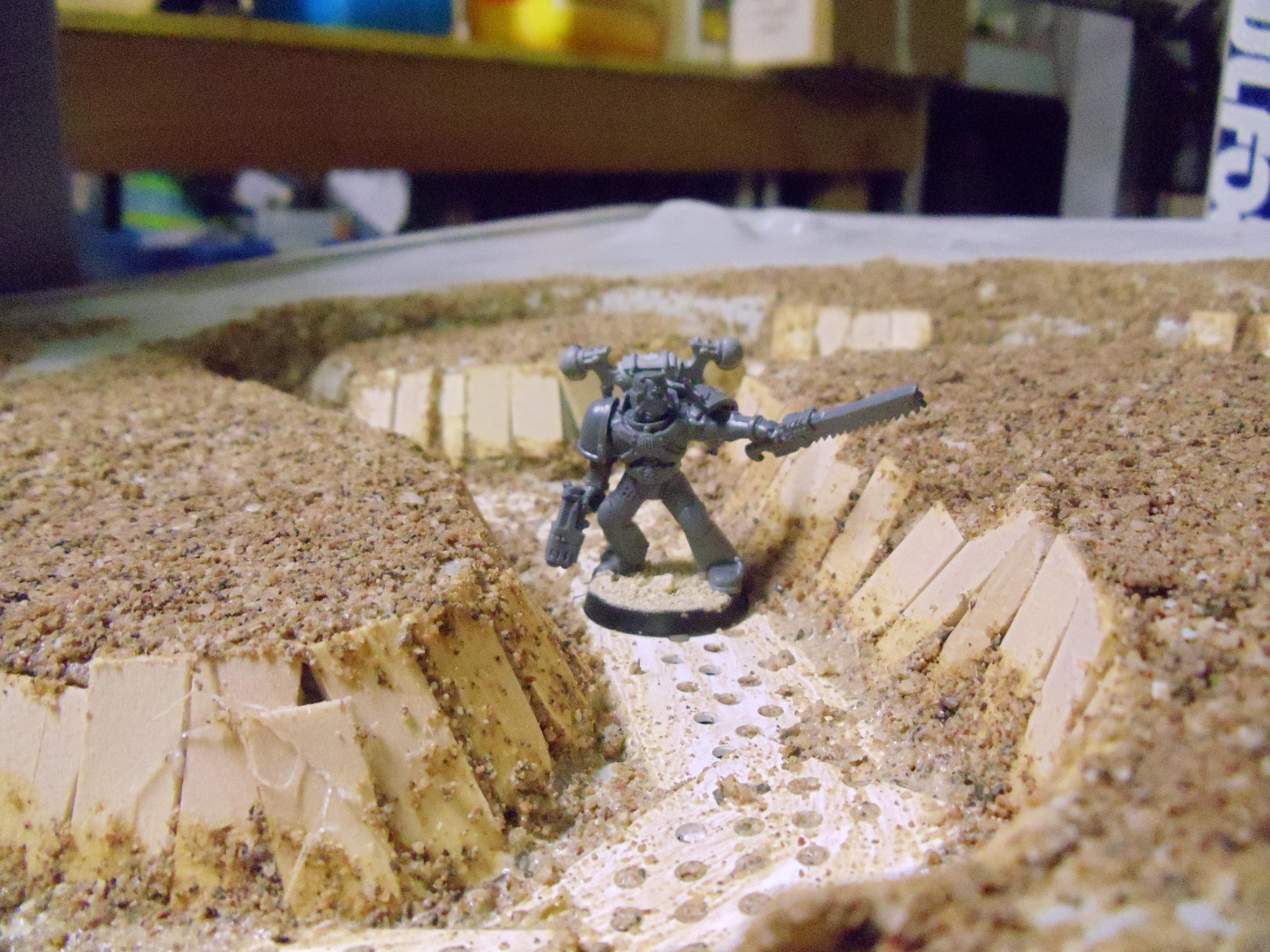 Game Table, Terrain, Trench, Trenches