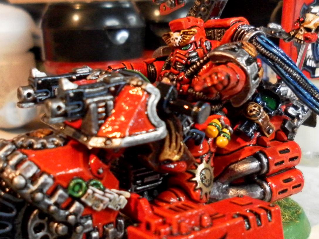Blood Angels, Mark Tucker, Tech Marine, Tech Marine On Bike