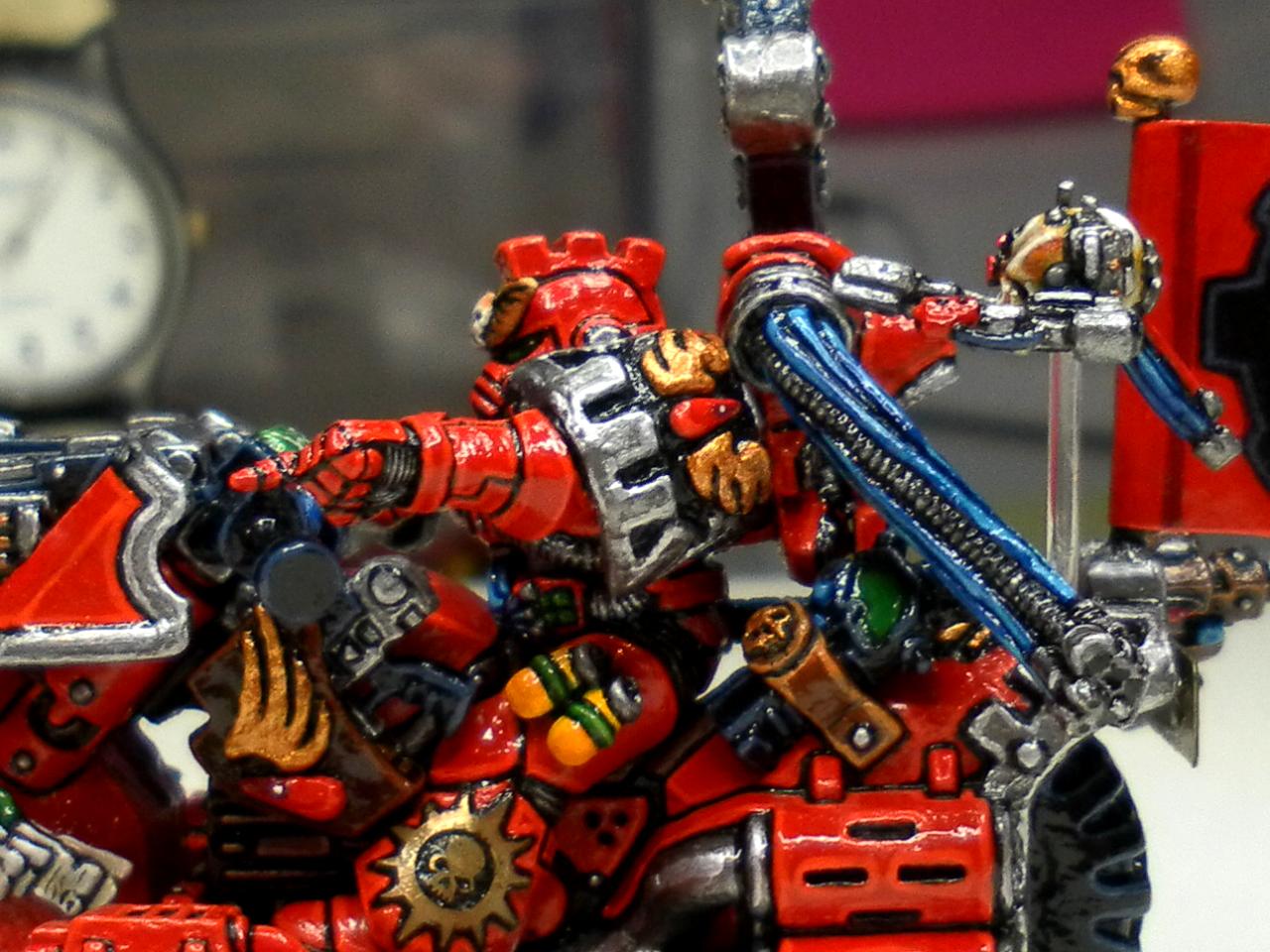Blood Angels, Mark Tucker, Tech Marine, Tech Marine On Bike