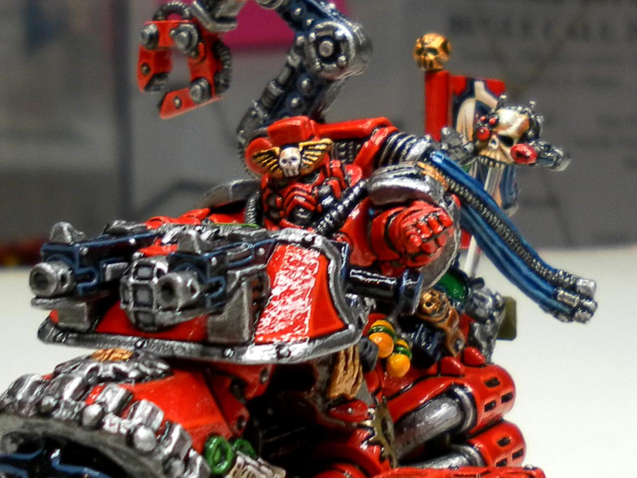 Blood Angels, Mark Tucker, Tech Marine, Tech Marine On Bike