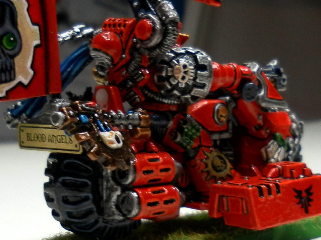 Blood Angels, Mark Tucker, Tech Marine, Tech Marine On Bike