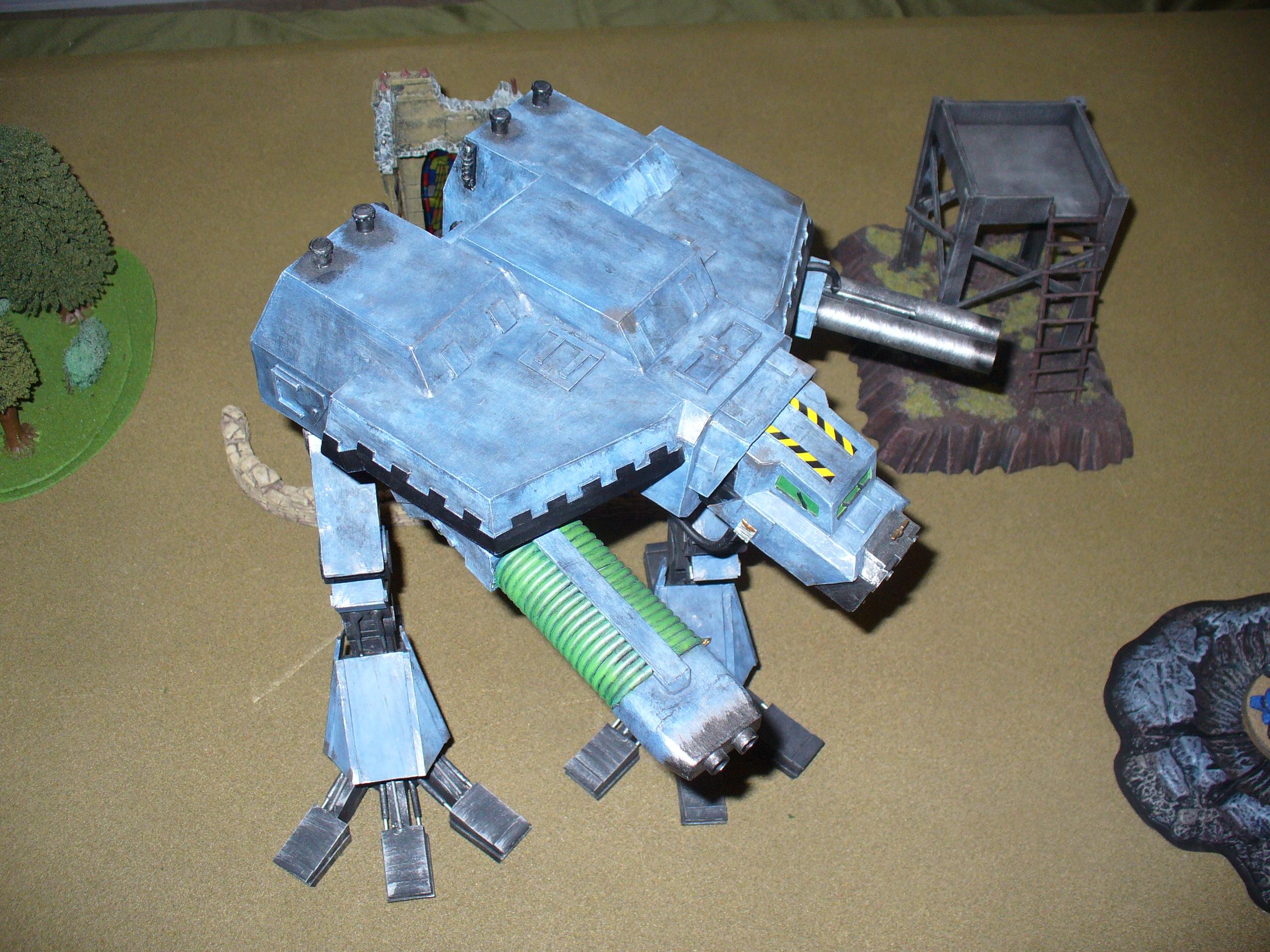 Overhead view, you can see the weapons a bit more here, a Plasma Blaster and Turbo Laser Destructor