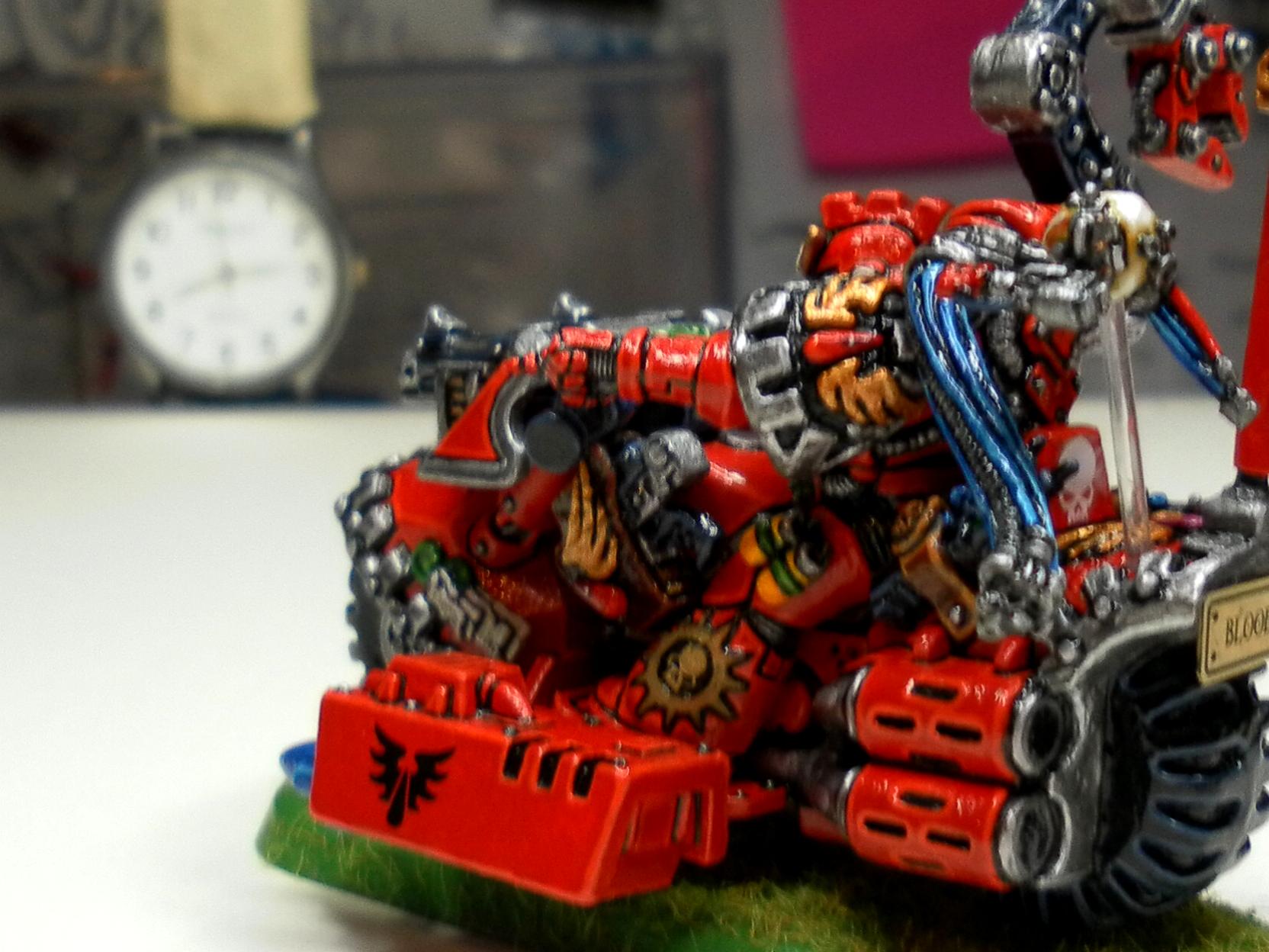 Bike, Blood Angels, Mark Tucker, Space Marines, Tech Marine, Warhammer 40,000
