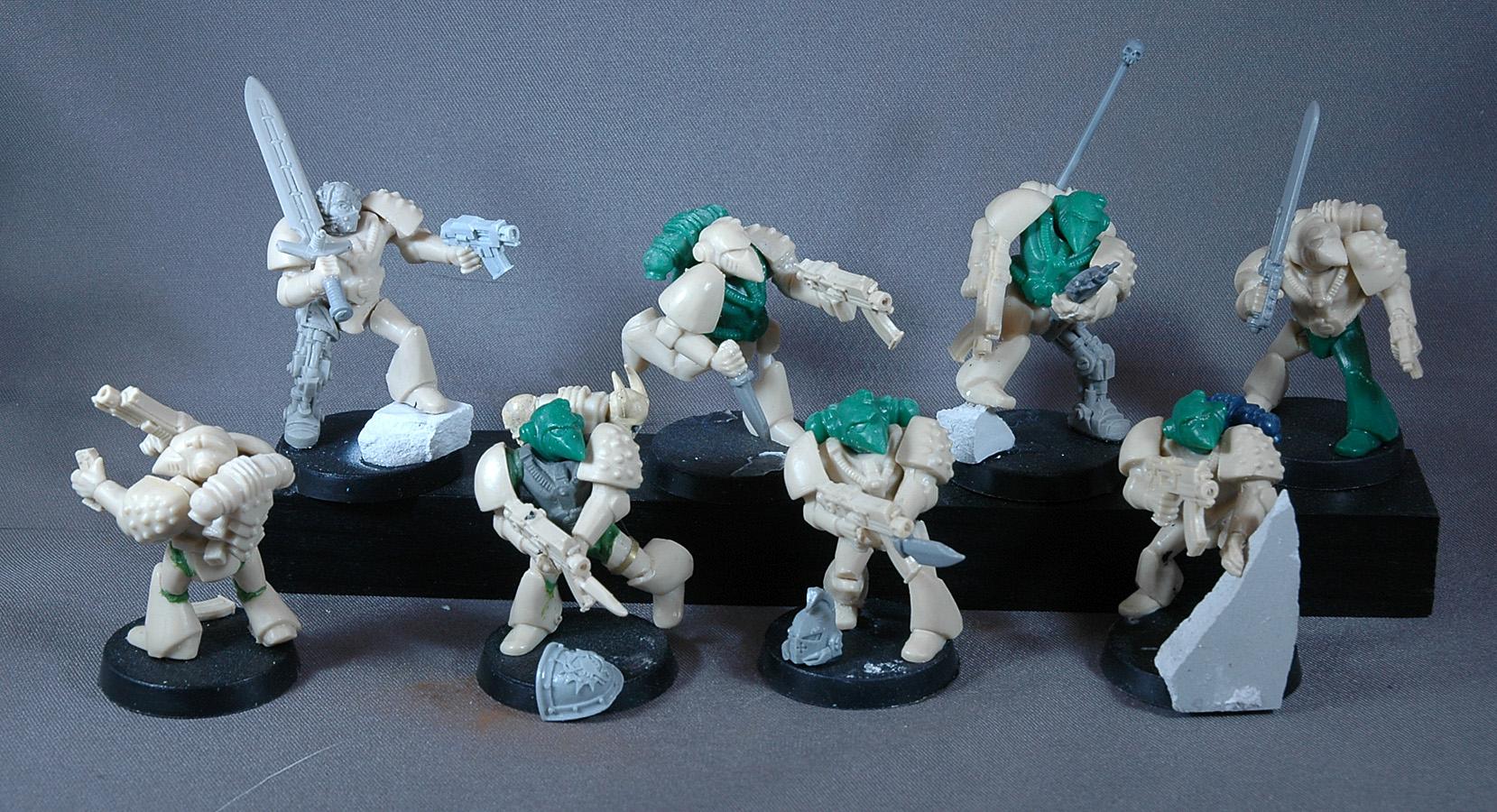 Mantis Warriors, Space Marines, Tactical, Warhammer 40,000, Work In Progress