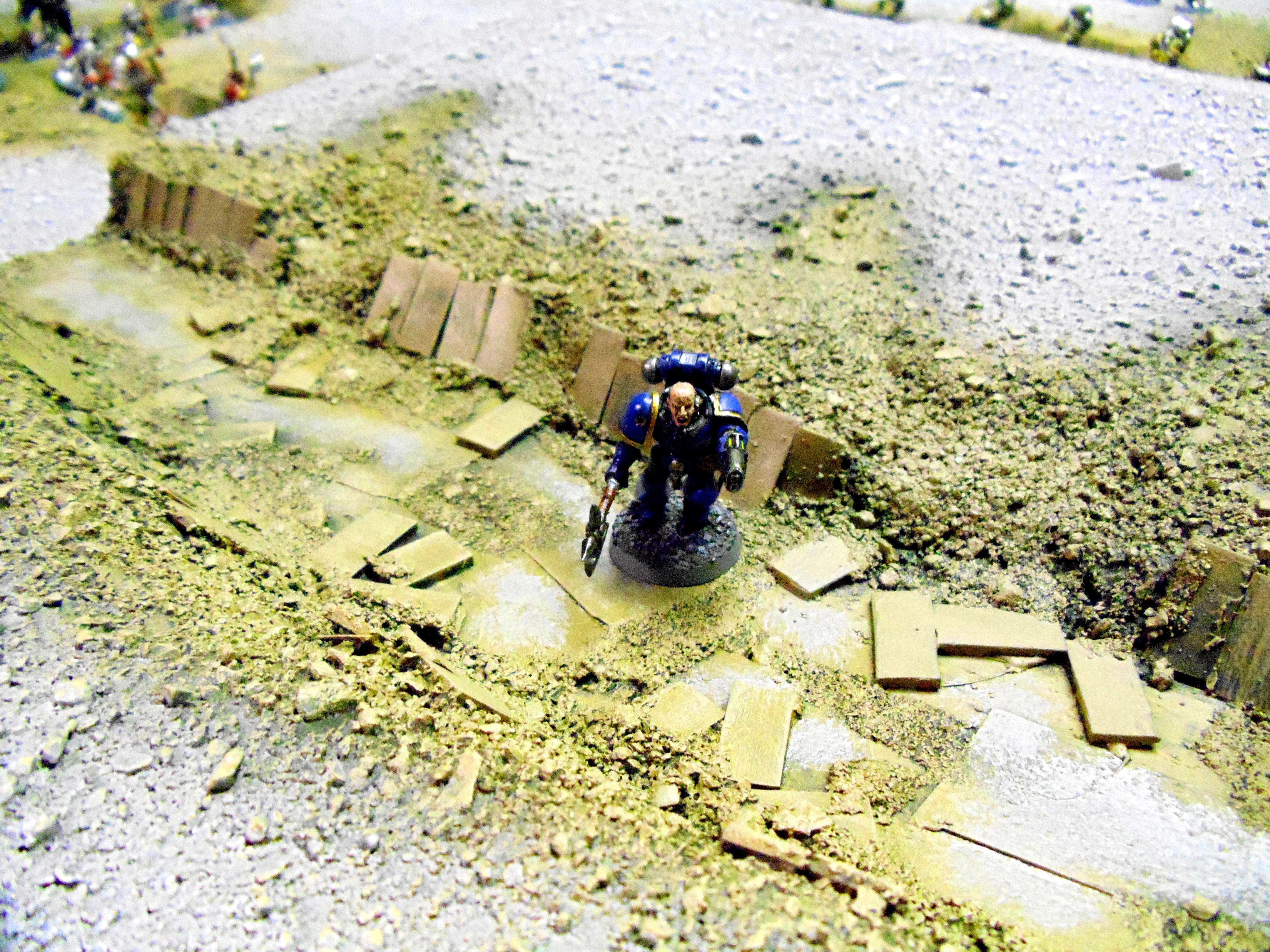 Game Table, Terrain, Trenches