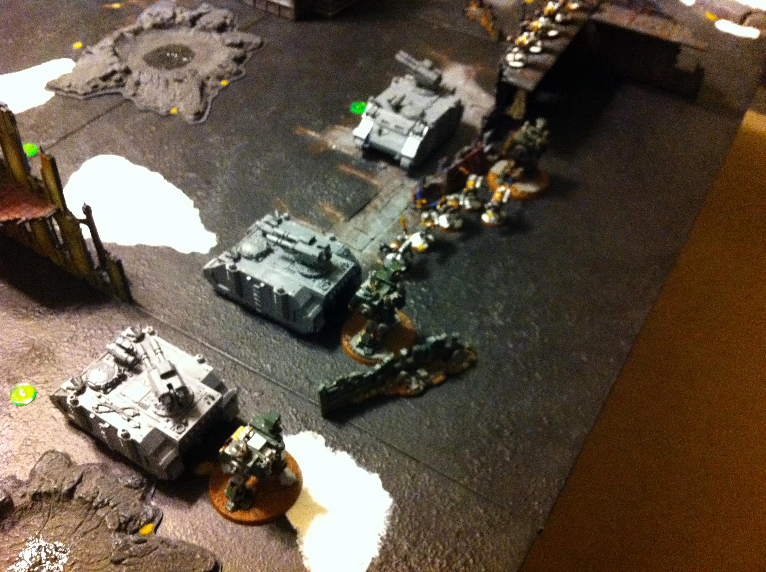 Battle Report, Space Marines