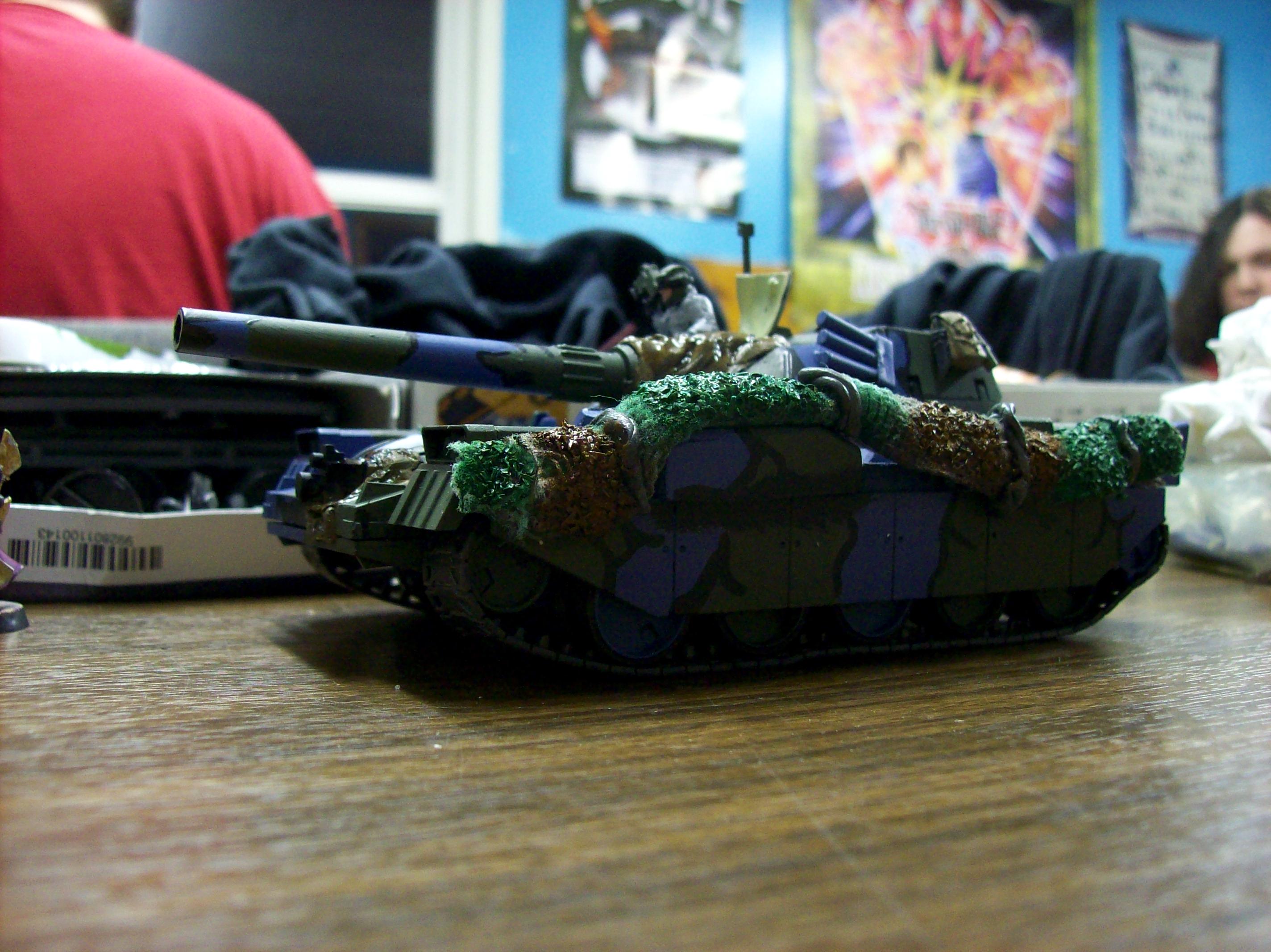 Tank, side shot