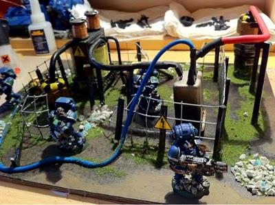 Buildings, Energy Station, Terrain