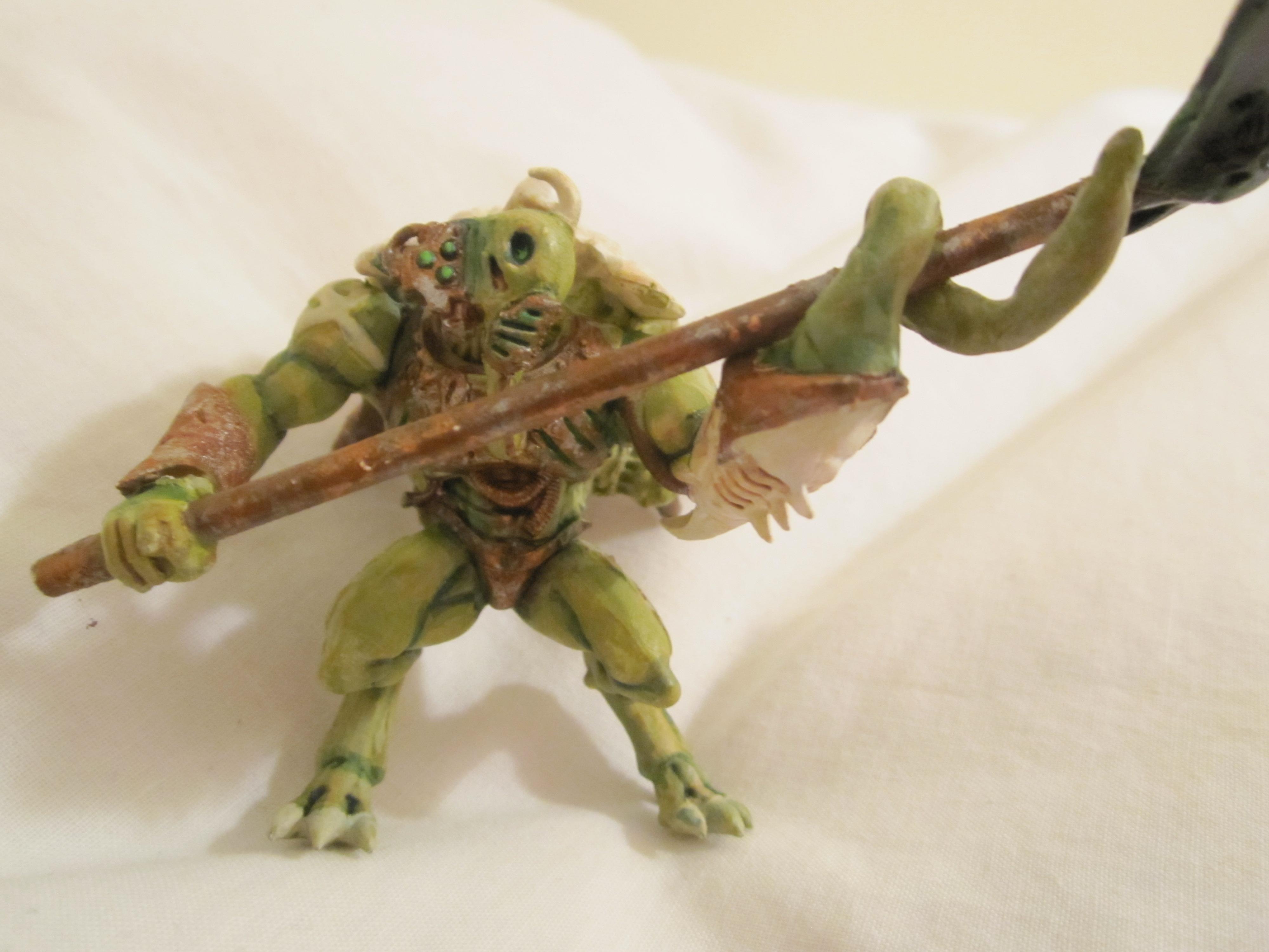 Chaos Daemons, Conversion, Daemon Prince, Nurgle, Warhammer 40,000, Work In Progress