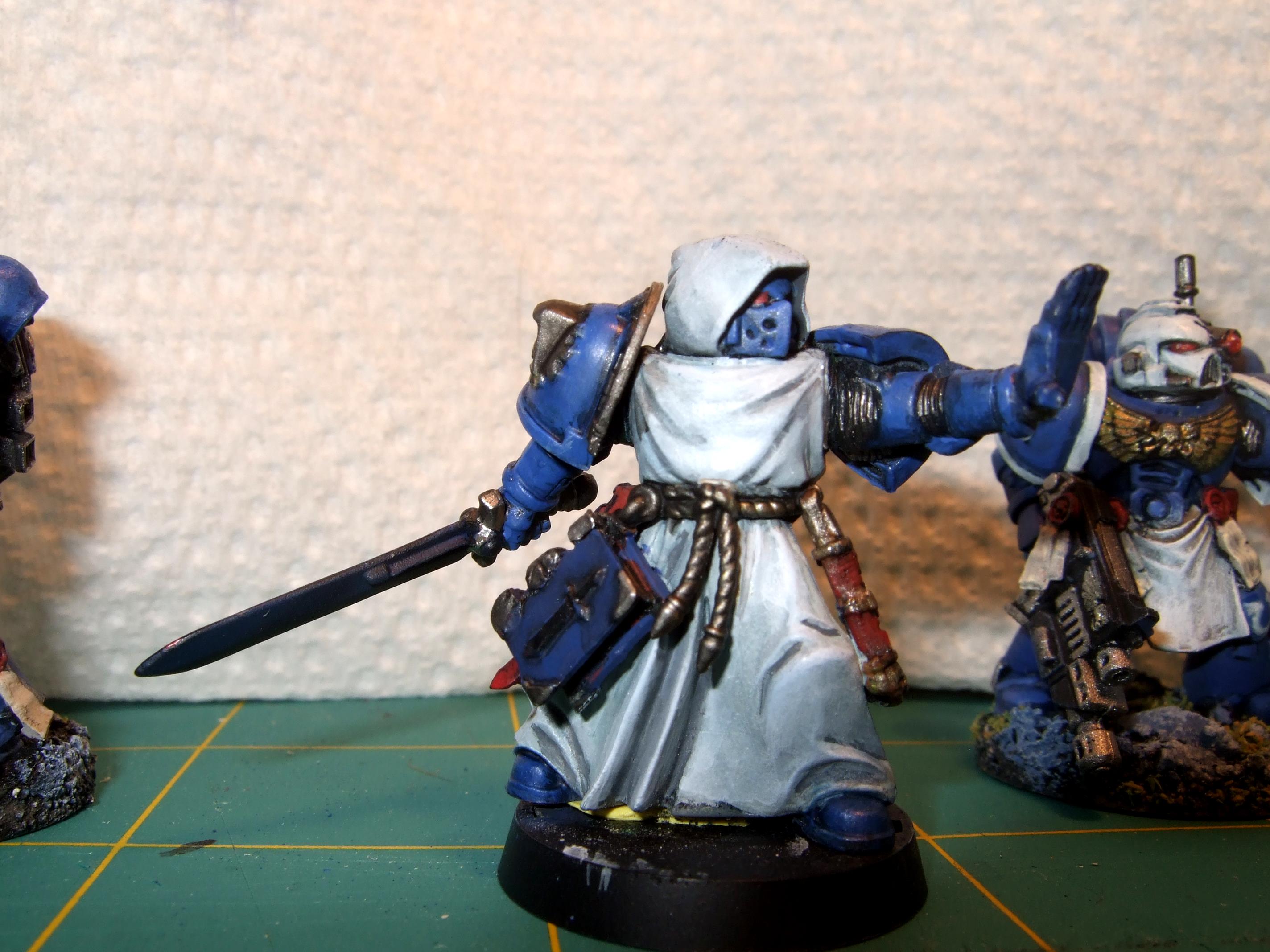 Librarian, Space Marines, Ultramarines, Work In Progress
