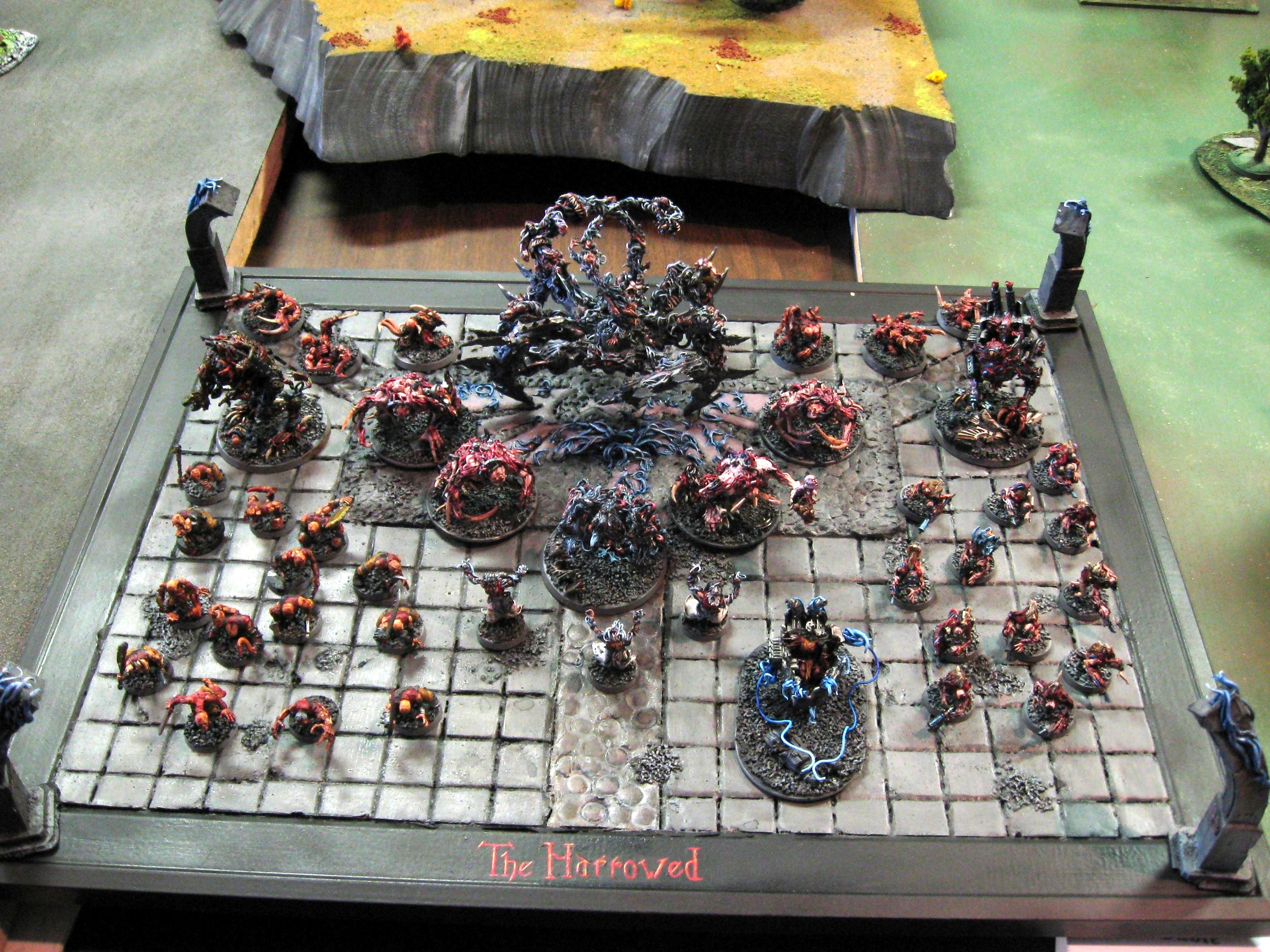 Army, Chaos Daemons, Daemons, Display Board, Harrowed