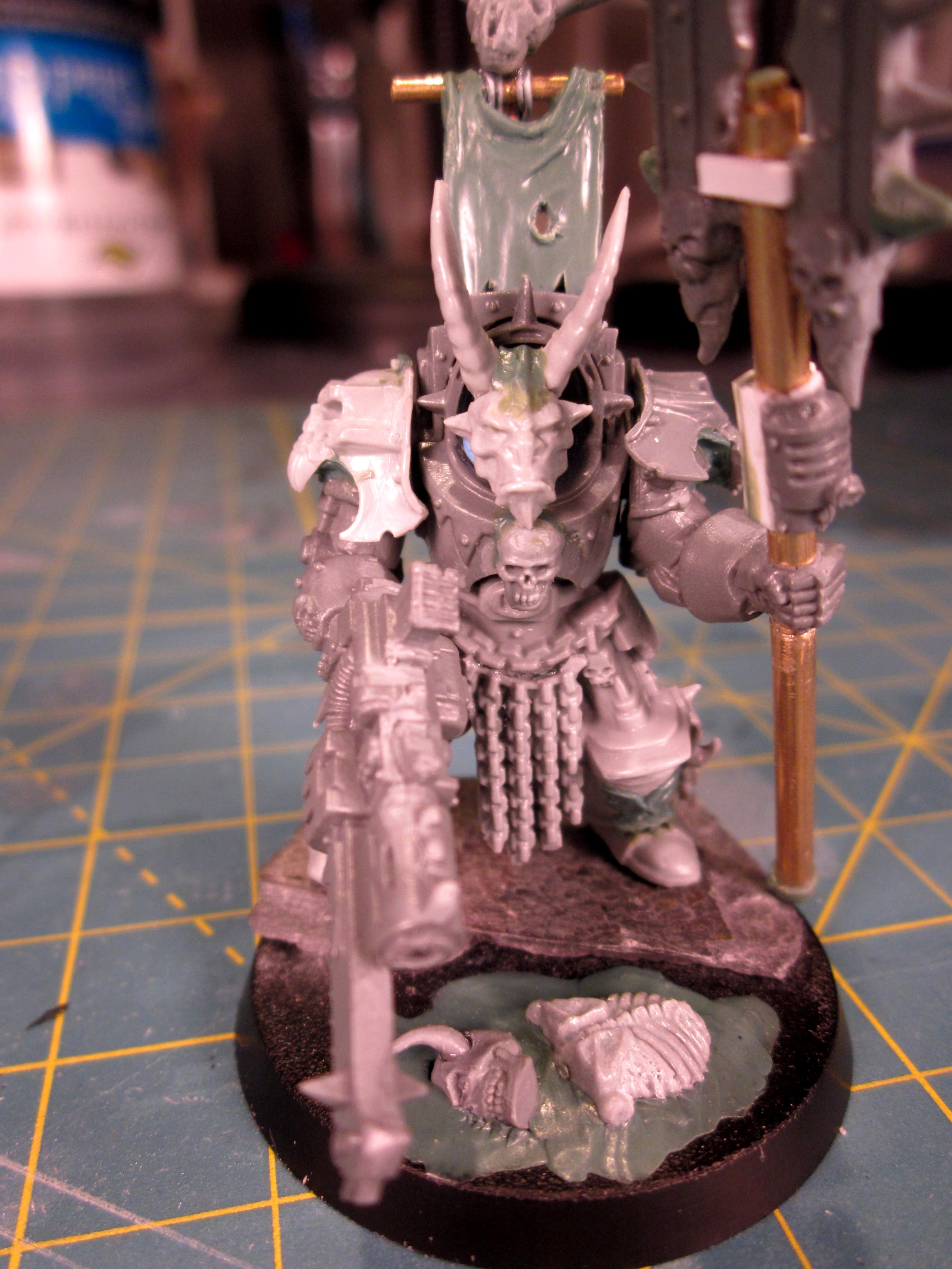 Beastmen, Chaos, Conversion, Khorne, Terminator Armor