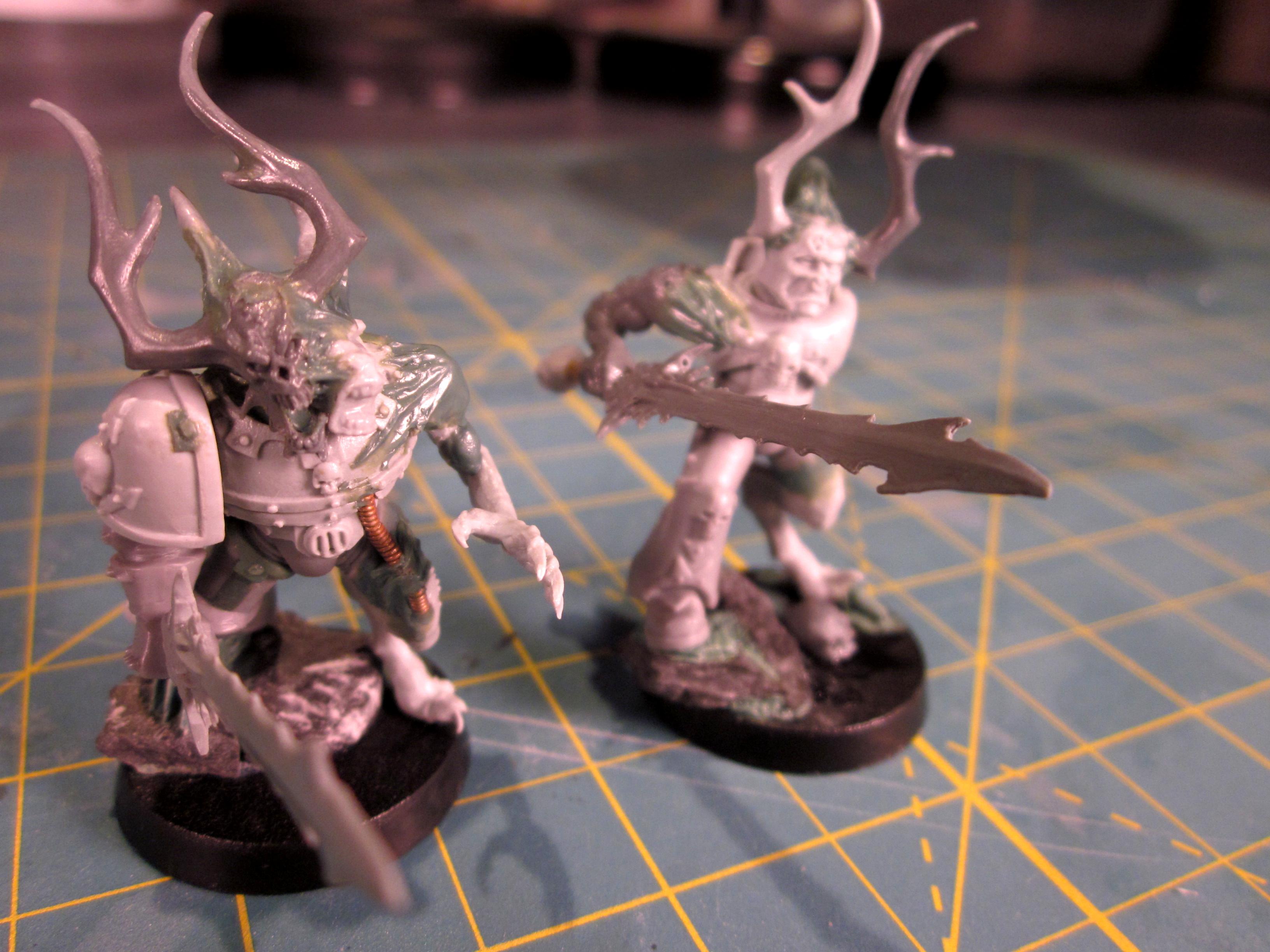 Beastmen, Chaos, Conversion, Khorne, Possessed