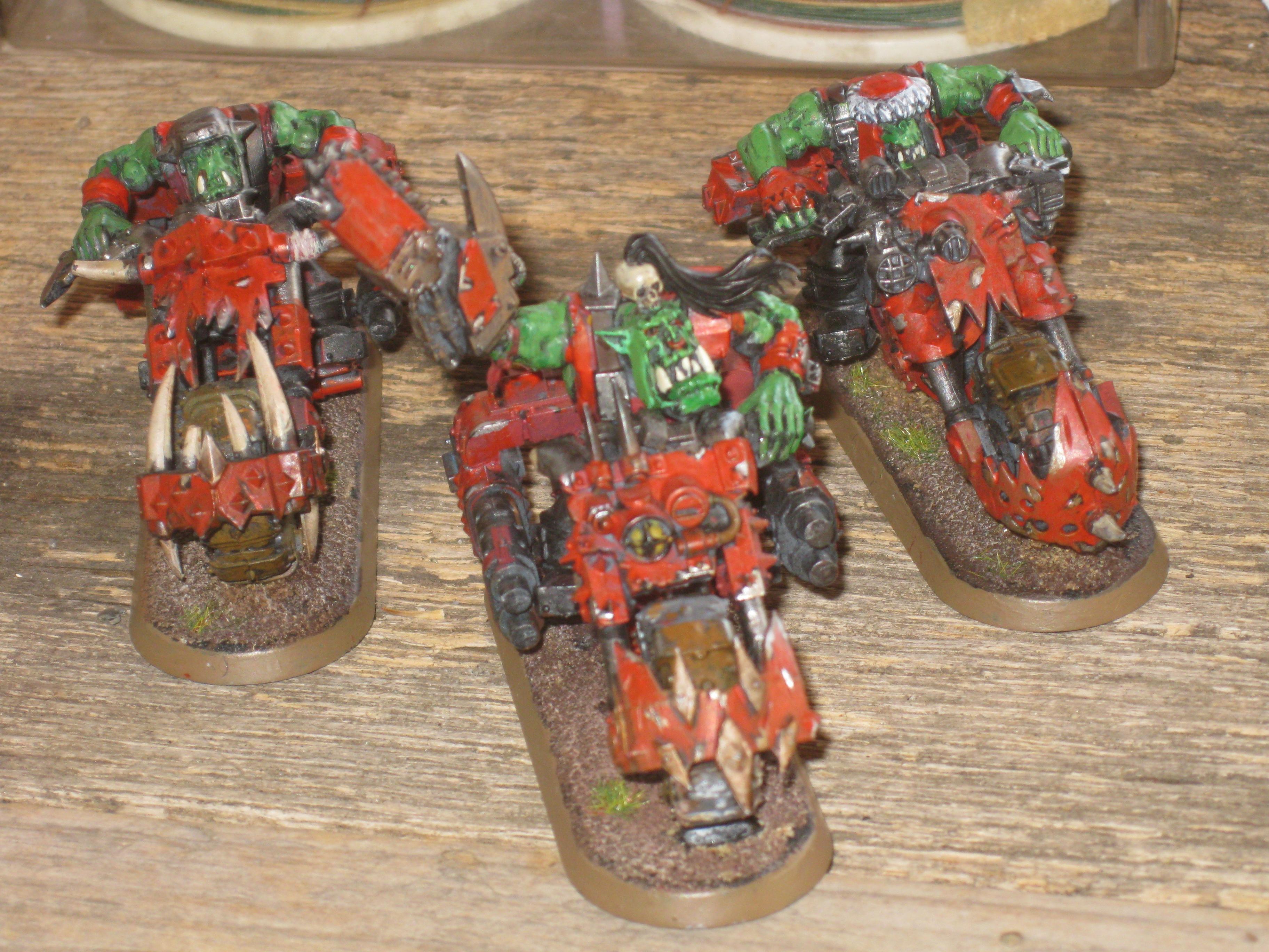 40k Orks, Bikerz, Orks, Speed Freaks, Warhammer 40,000