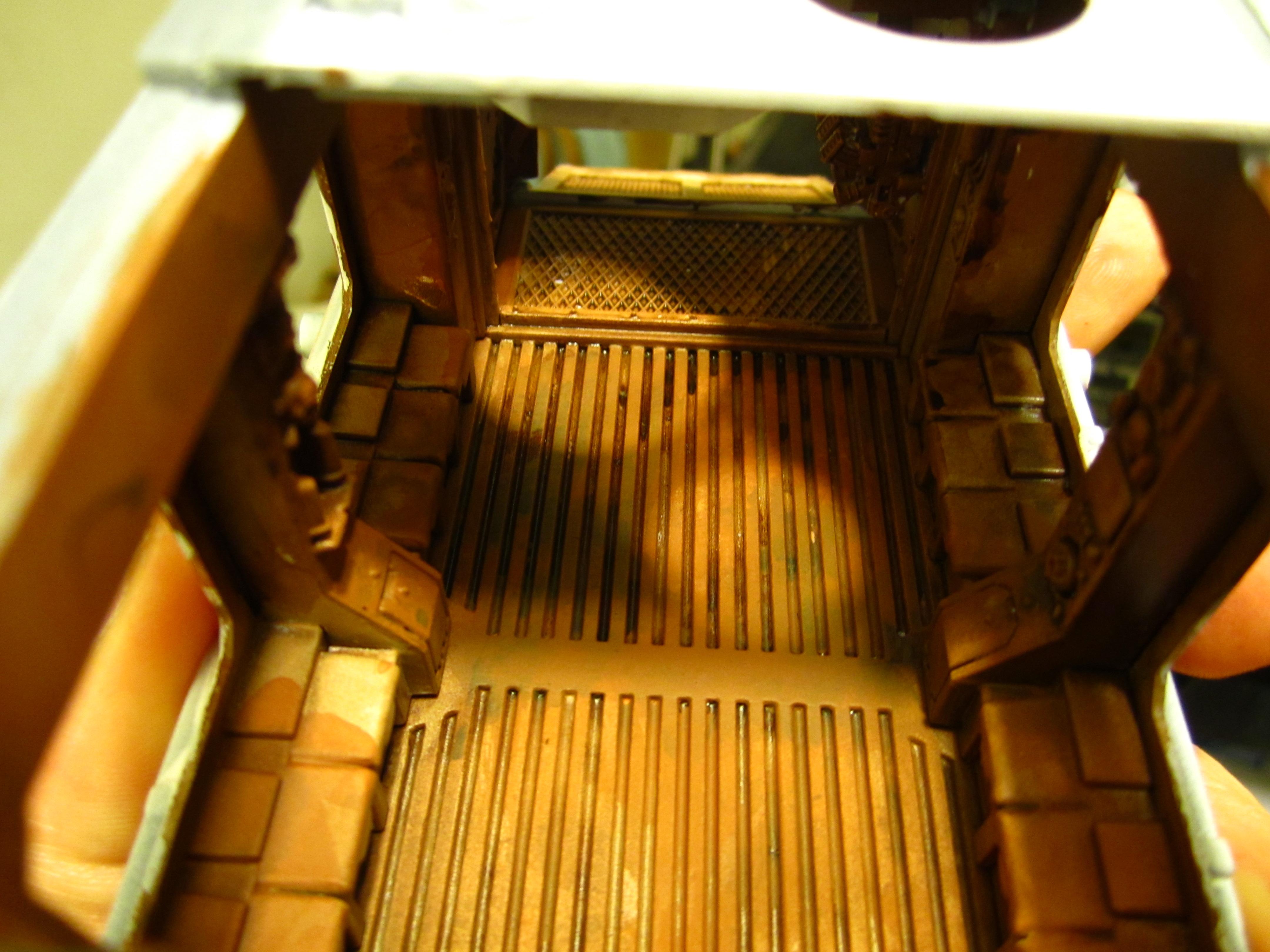 Painting the inside befor assembley