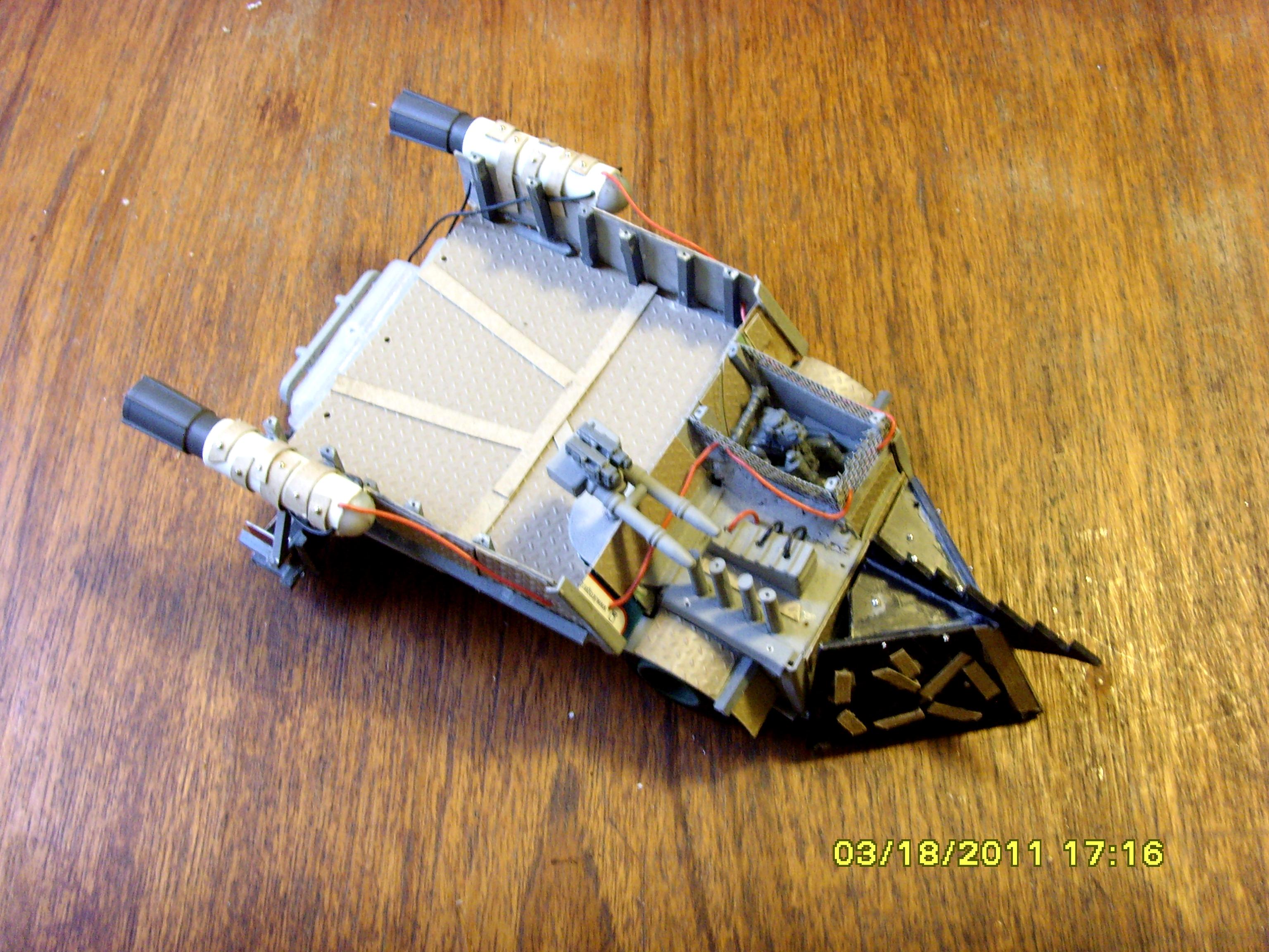 Army, Gorkamorka, Orks, Scratch Build, Truck, Trukk, Warhammer 40,000