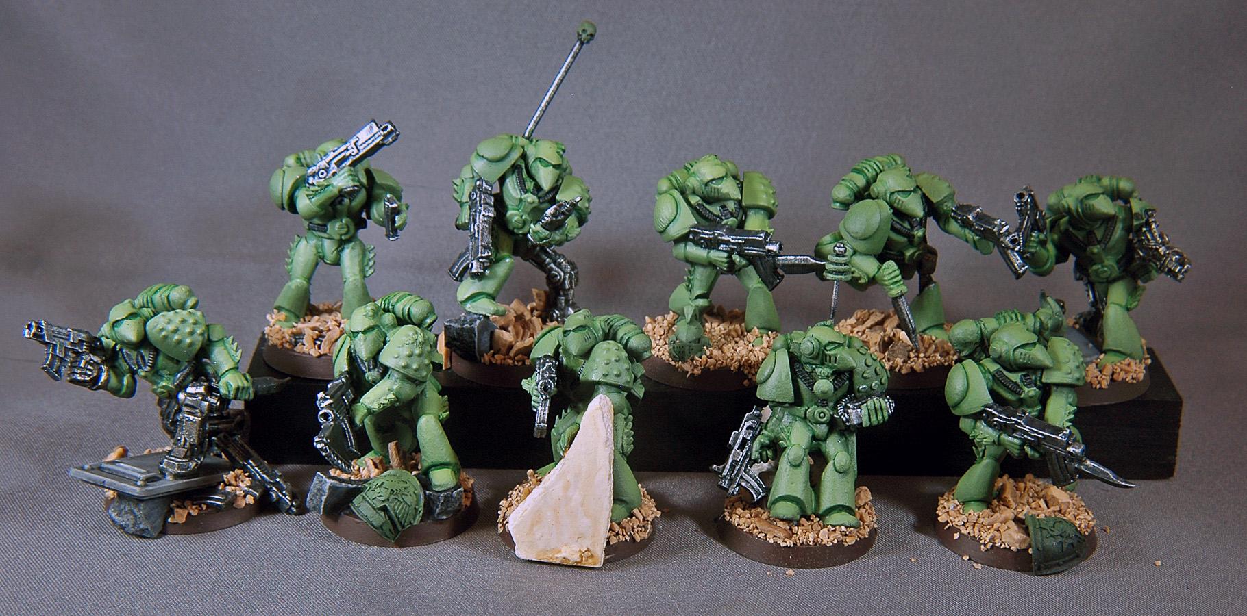 Mantis Warriors, Space Marines, Tactical Squad, Warhammer 40,000