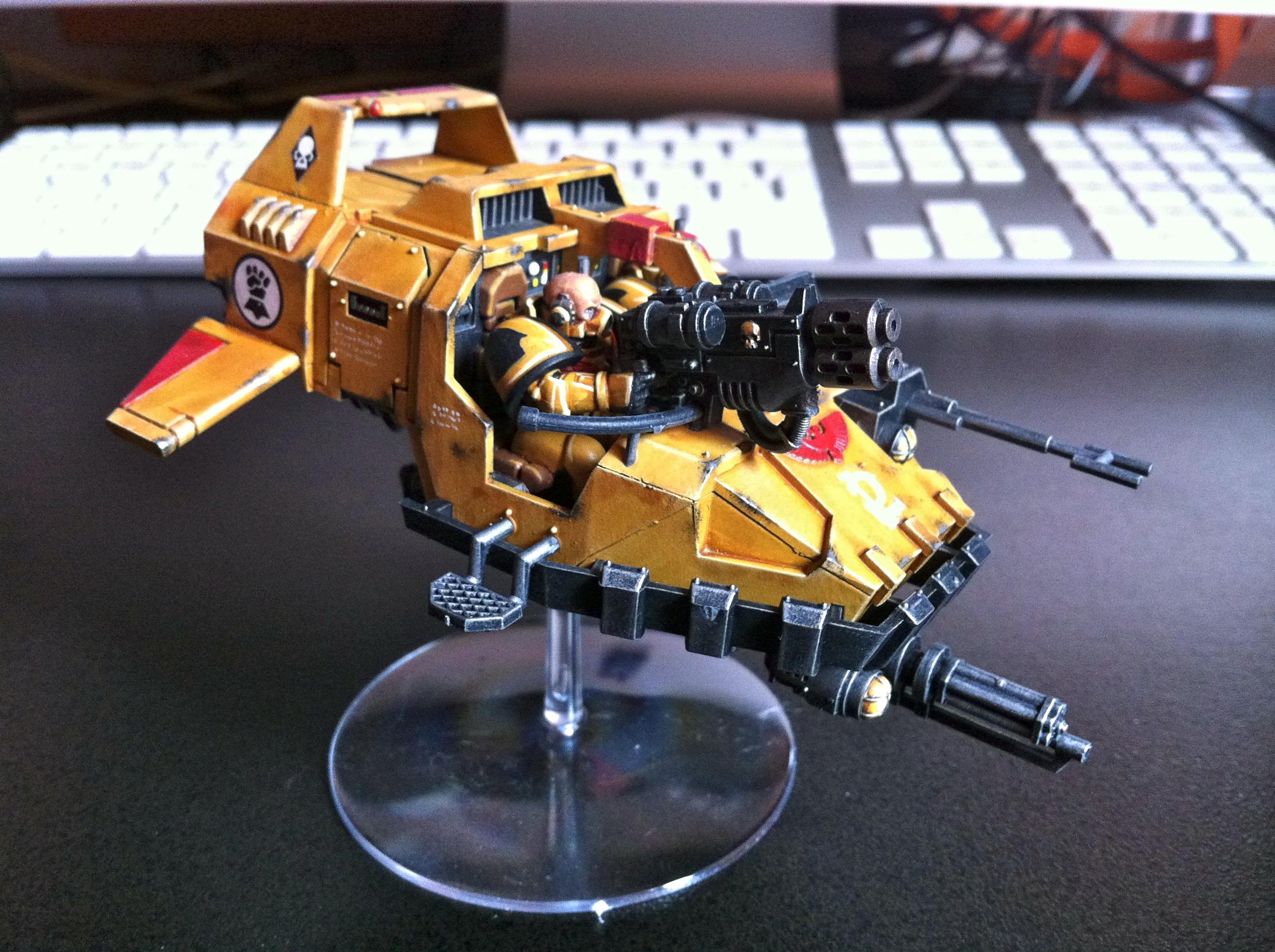 Imperial Fists, Land Speeder Tornado, Space Marines, Vehicle