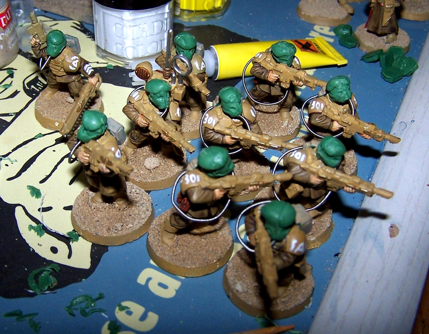 Arborian, Conversion, Imperial Guard, Silver, Work In Progress