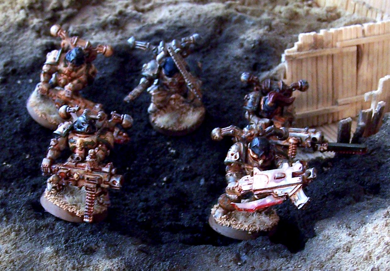 Black Hand, Chaos Space Marines, Havoc, Heavy Bolter, Silvermk2