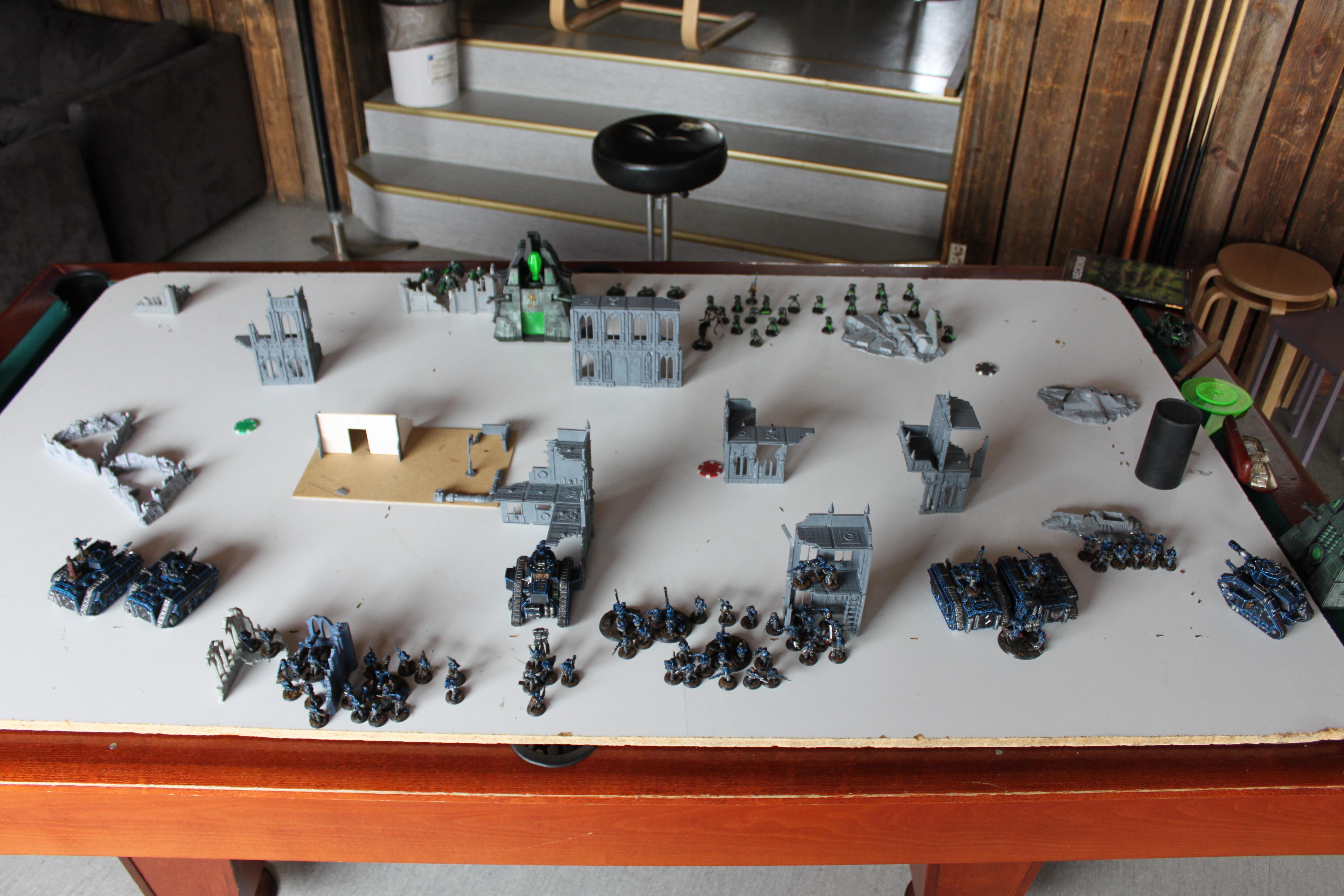 Battle Report, Imperial Guard, Necrons