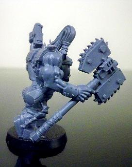 Ork Nob wiv Konverted Big Choppa