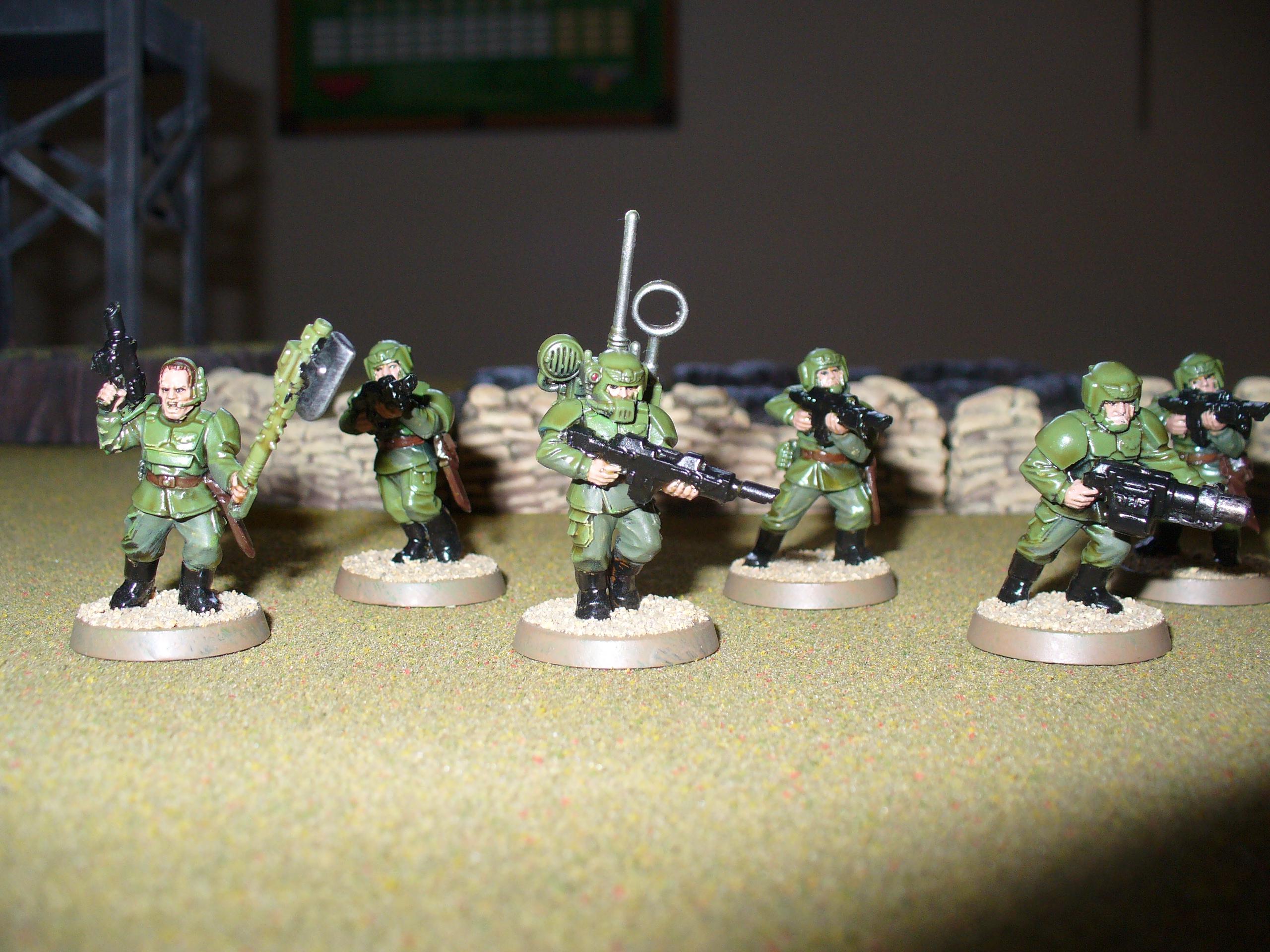 Close up of Sgt, Vox, and Grenade Launcher