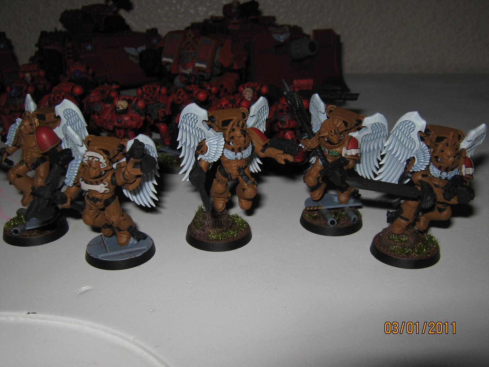 Blood Angels, Sanguinary Guard, Space Marines, Warhammer 40,000