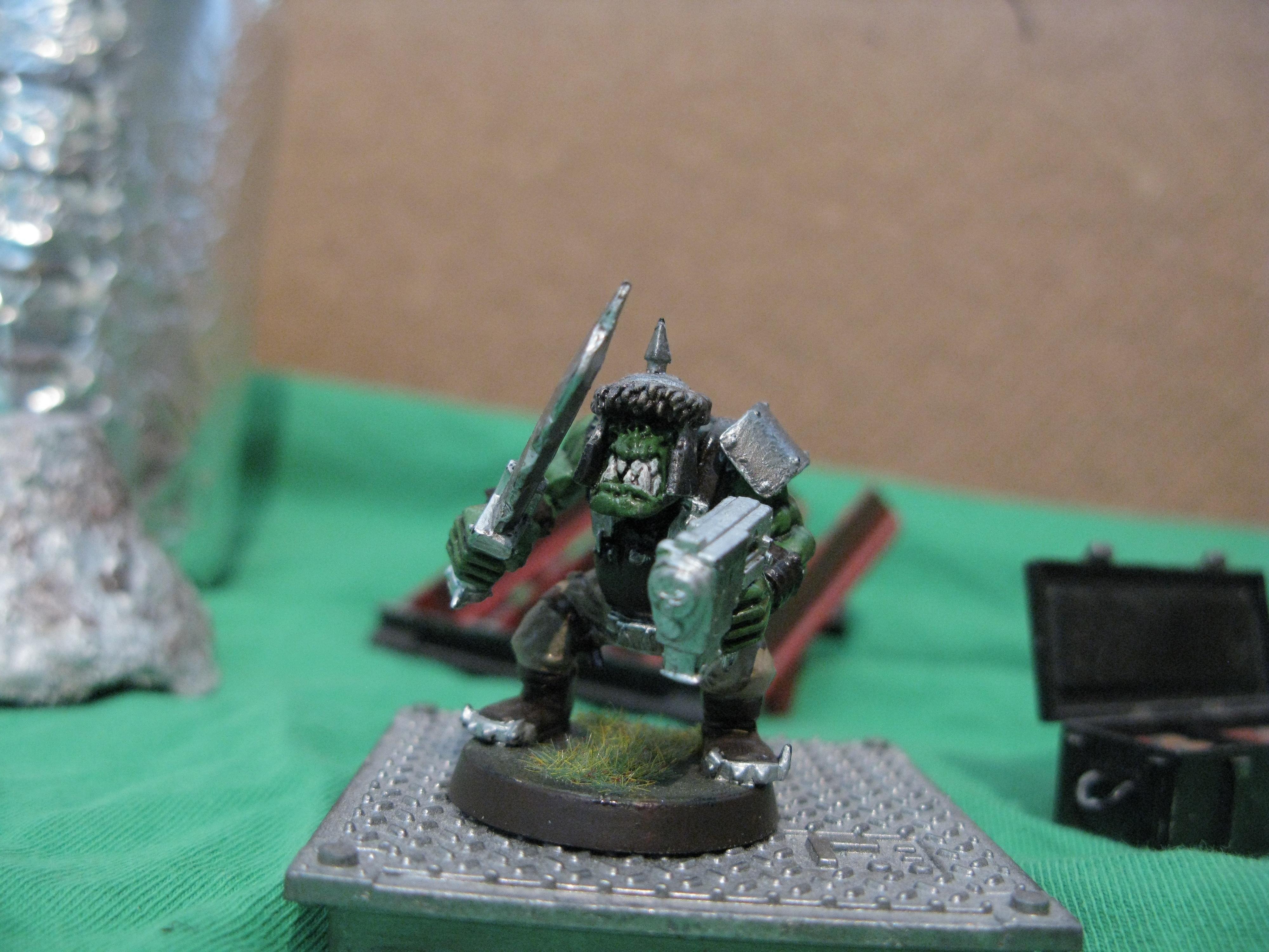 a "clean" ork :/ i don't like him. No dirt, no ork :/