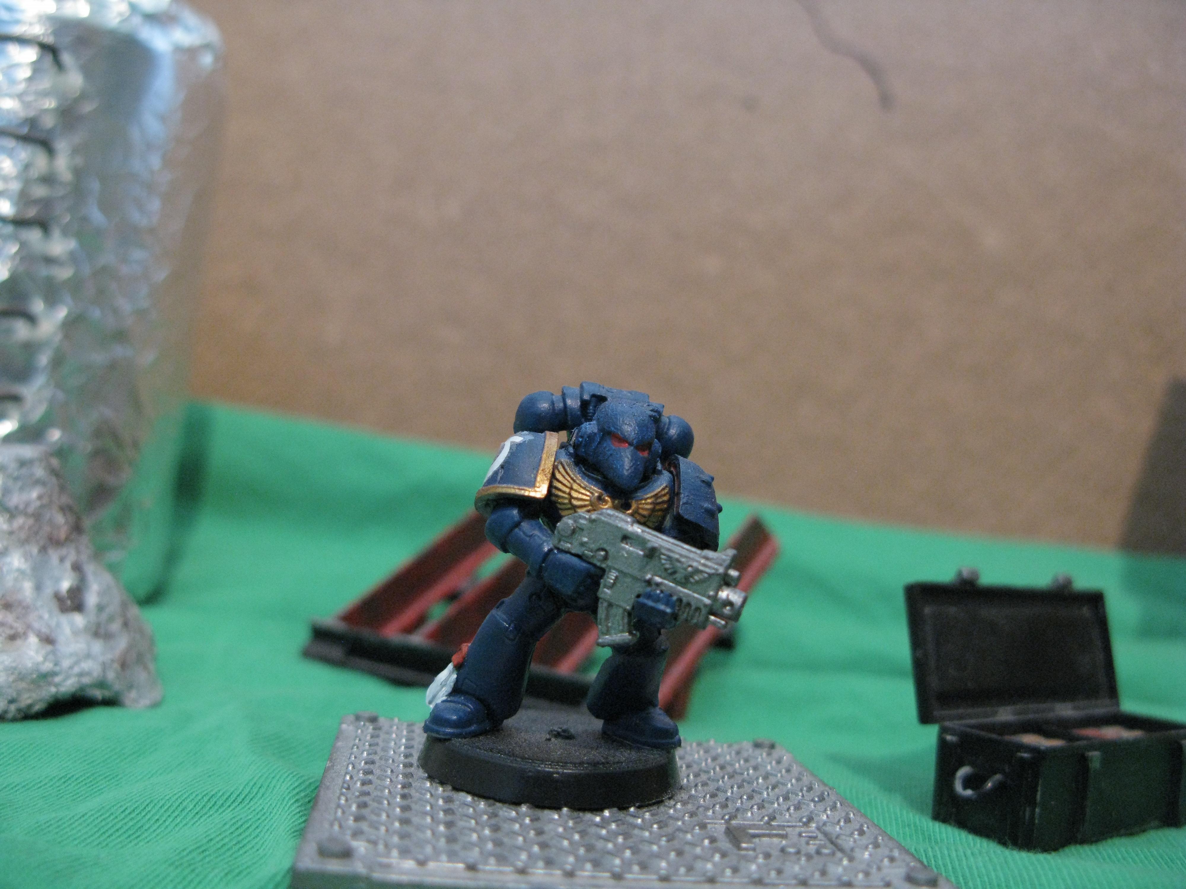 Space Marines, Tactical Squad, Ultramarines, Warhammer 40,000