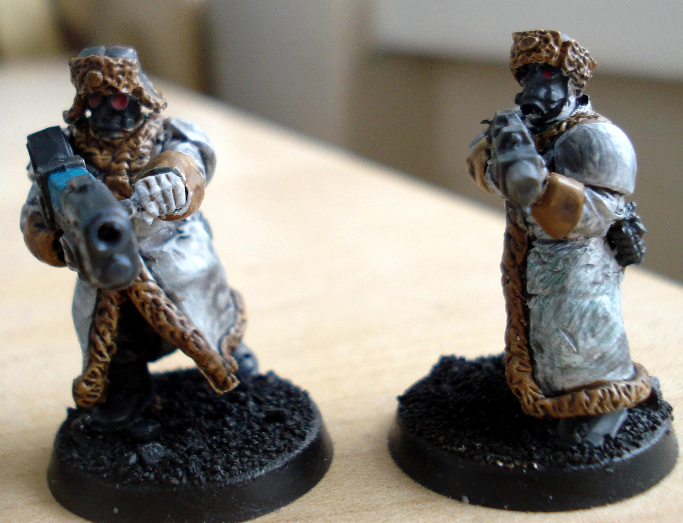 Conversion, Imperial Guard, Valhallans - Infantry WIP - Gallery ...