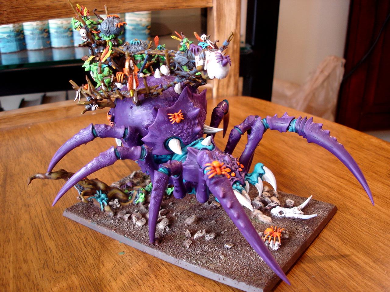 Arachnarock Spider, Orcs And Goblins, Warhammer Fantasy