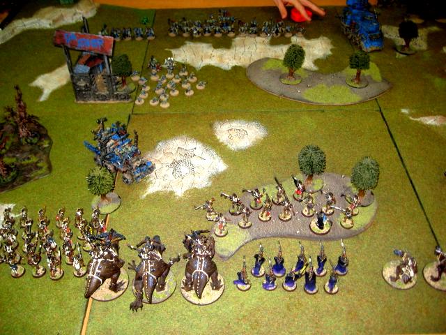 Kroot vs Orks