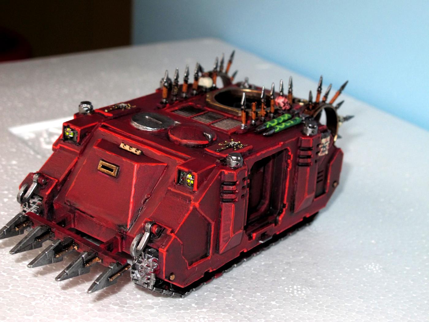 Chaos Space Marines, Khorne, Rhino
