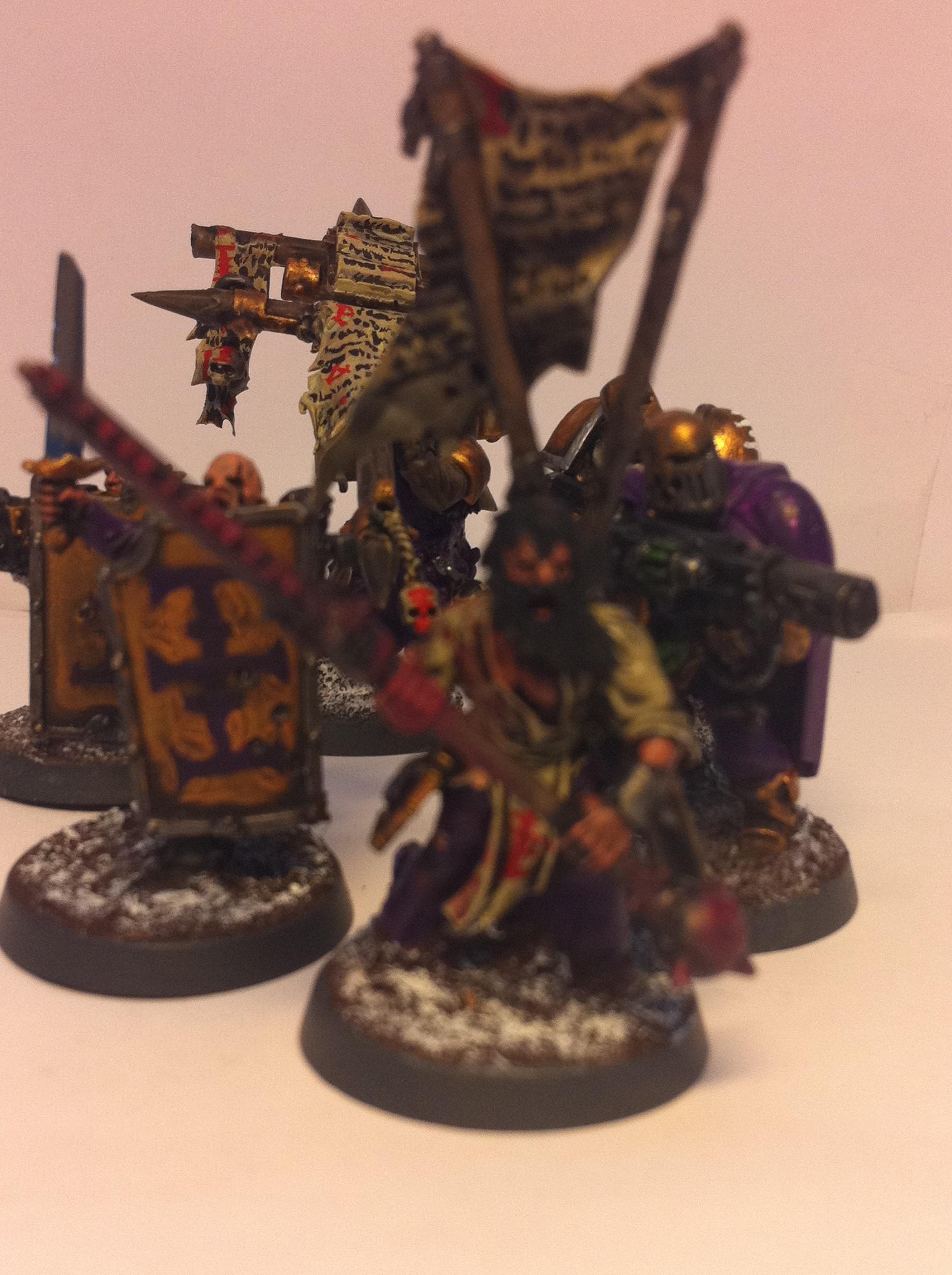 Battle Brother, Priest, Sisters Of Battle, Witch Hunters