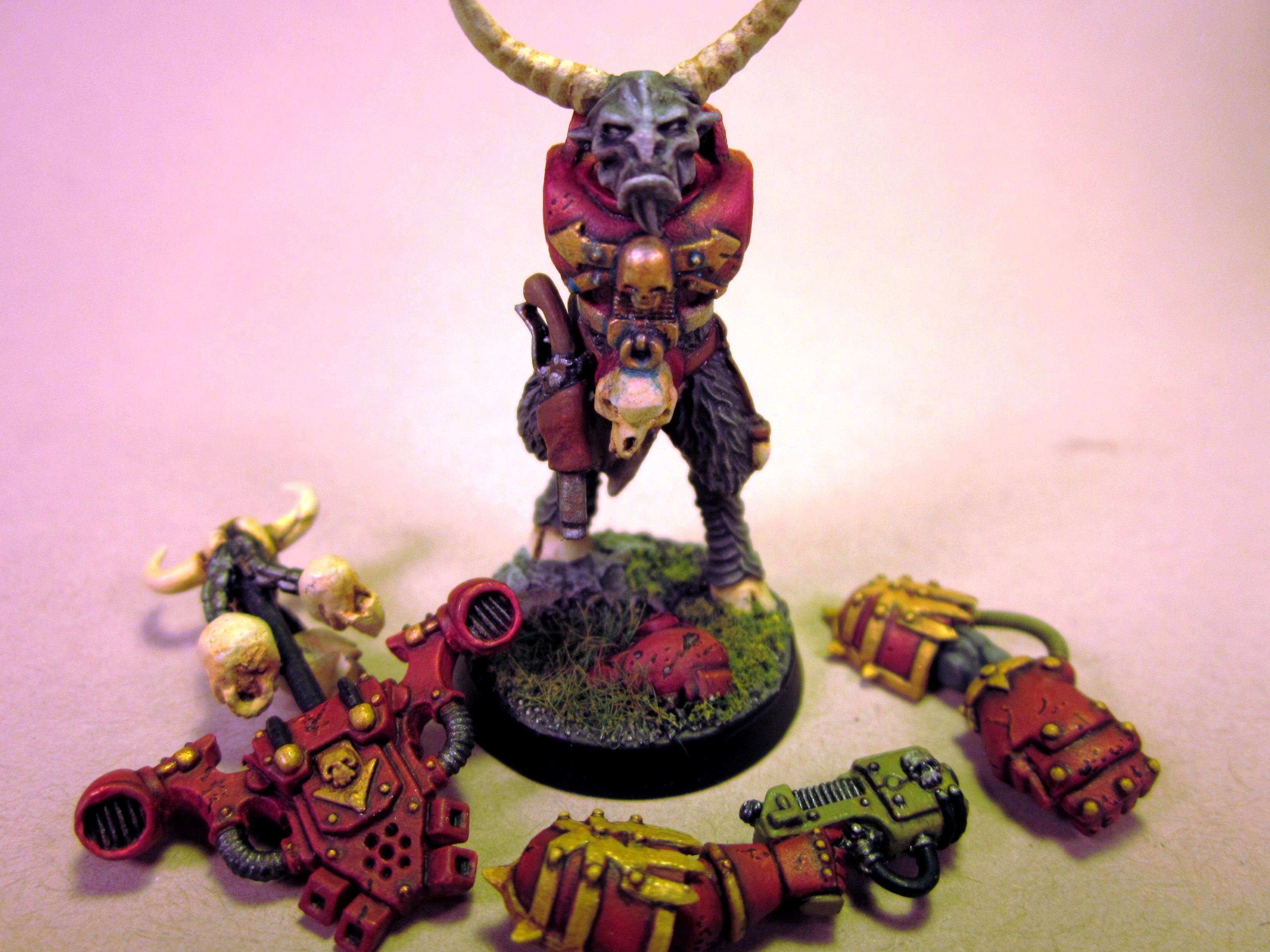 Beastmen, Beserker, Chaos, Conversion, Khorne