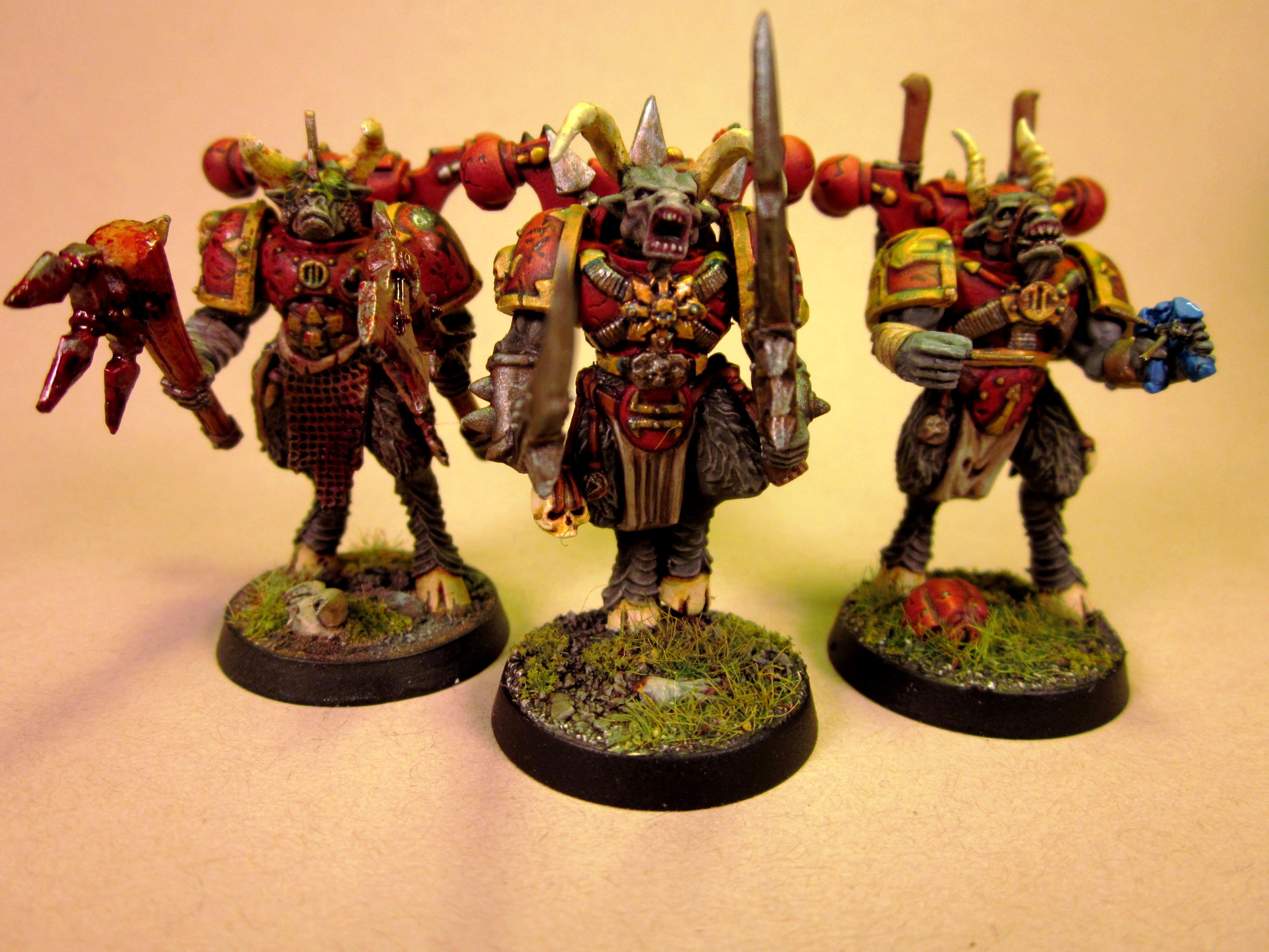 Beastmen, Beserker, Chaos, Conversion, Khorne