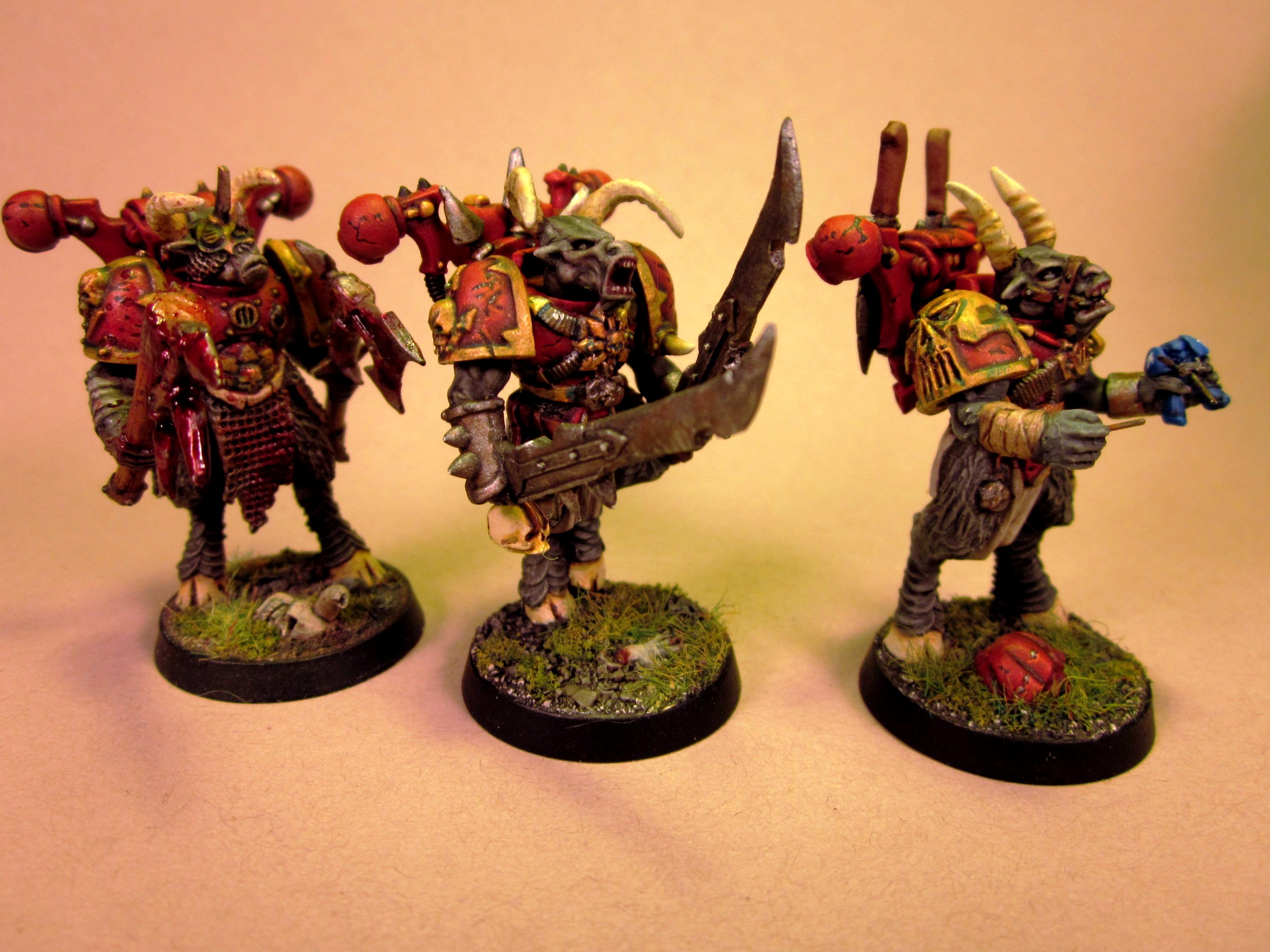 Beastmen, Beserker, Chaos, Conversion, Khorne