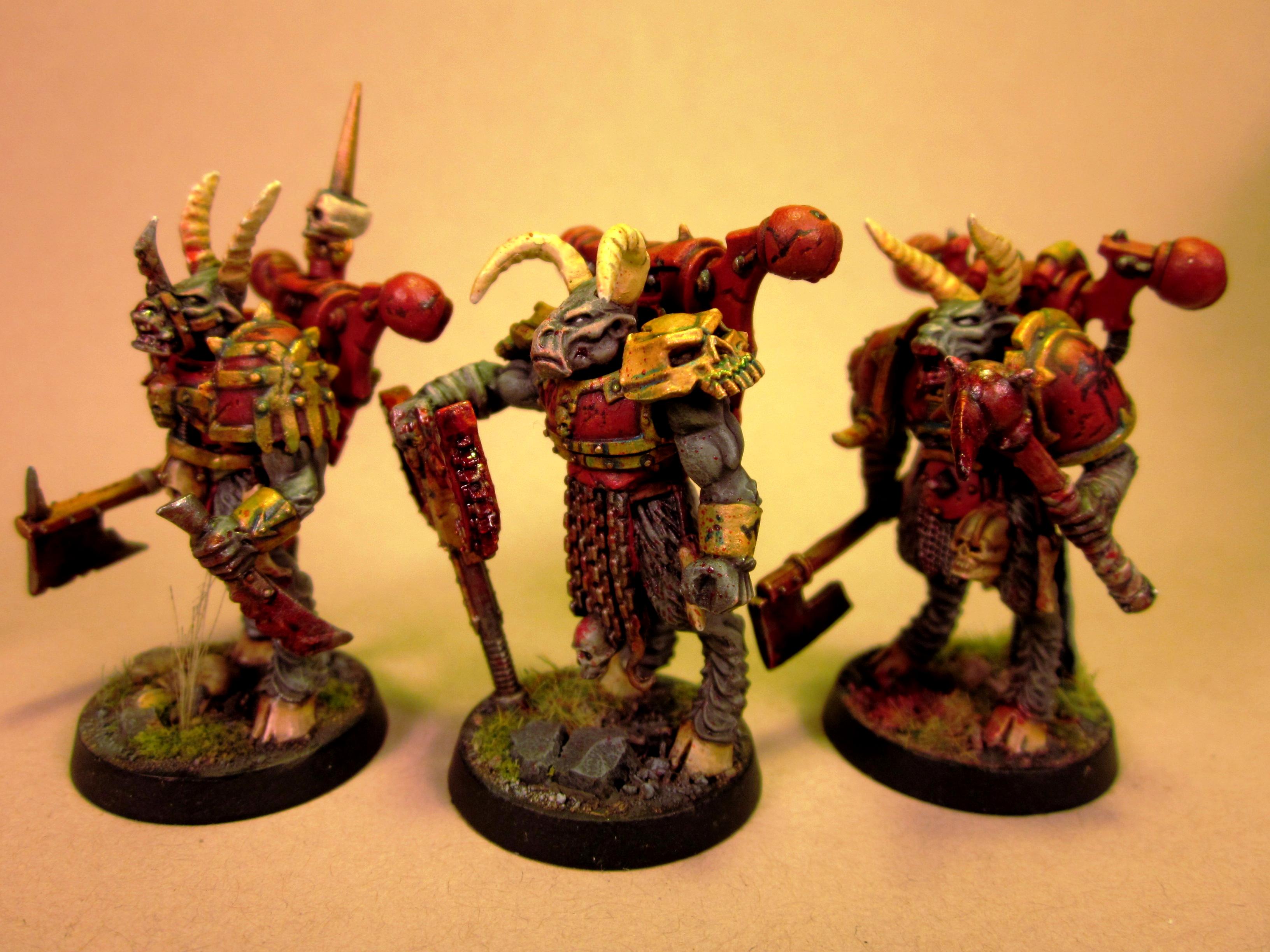 Beastmen, Beserker, Chaos, Conversion, Khorne