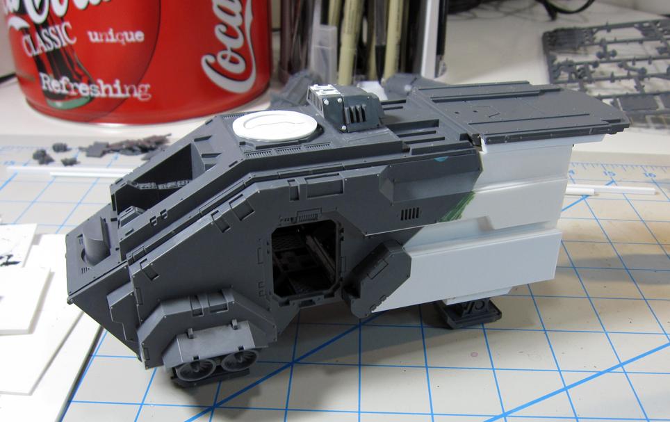 SR hull wip