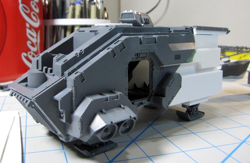 SR hull wip