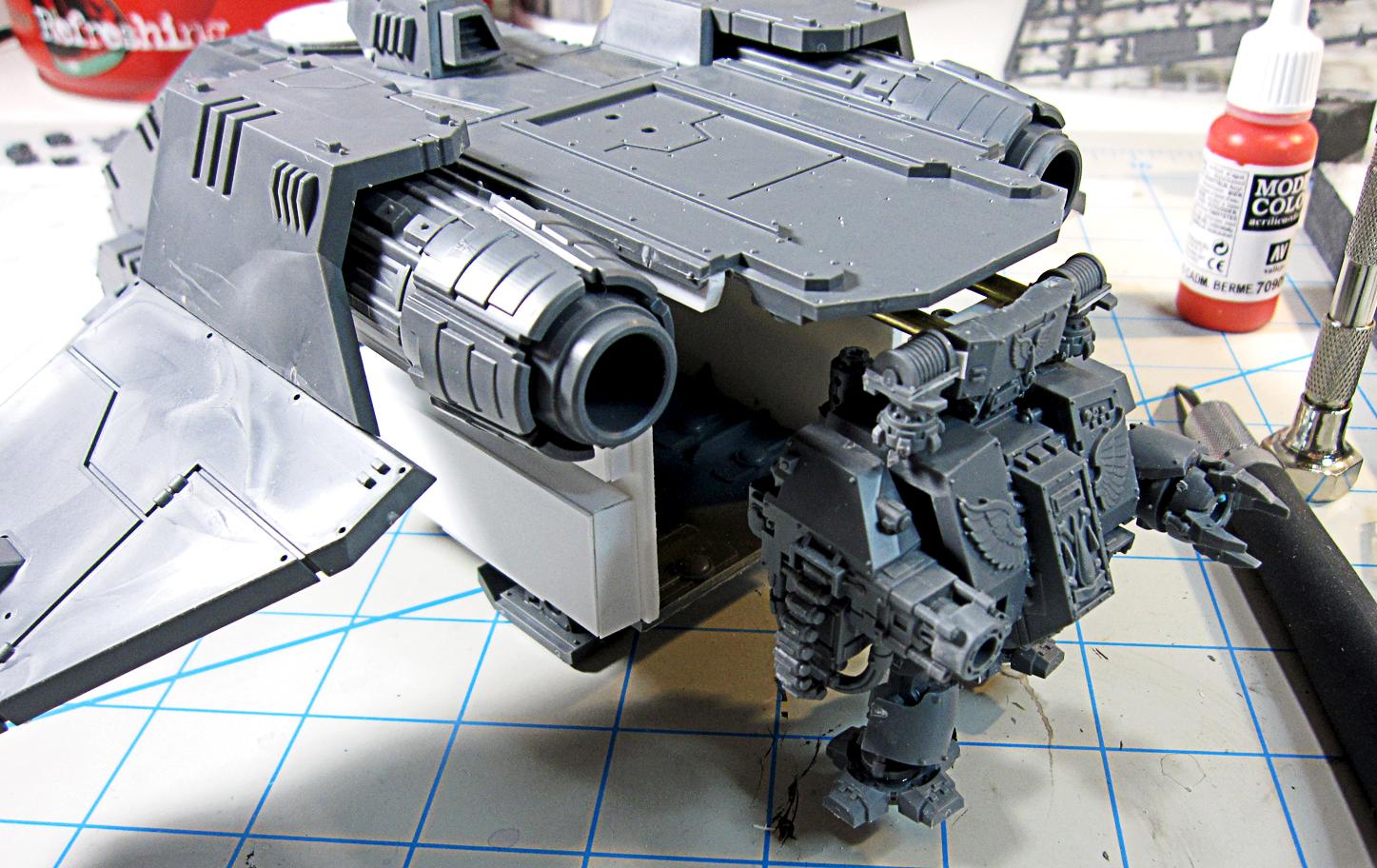 wip MajorTom Stormraven with Dread