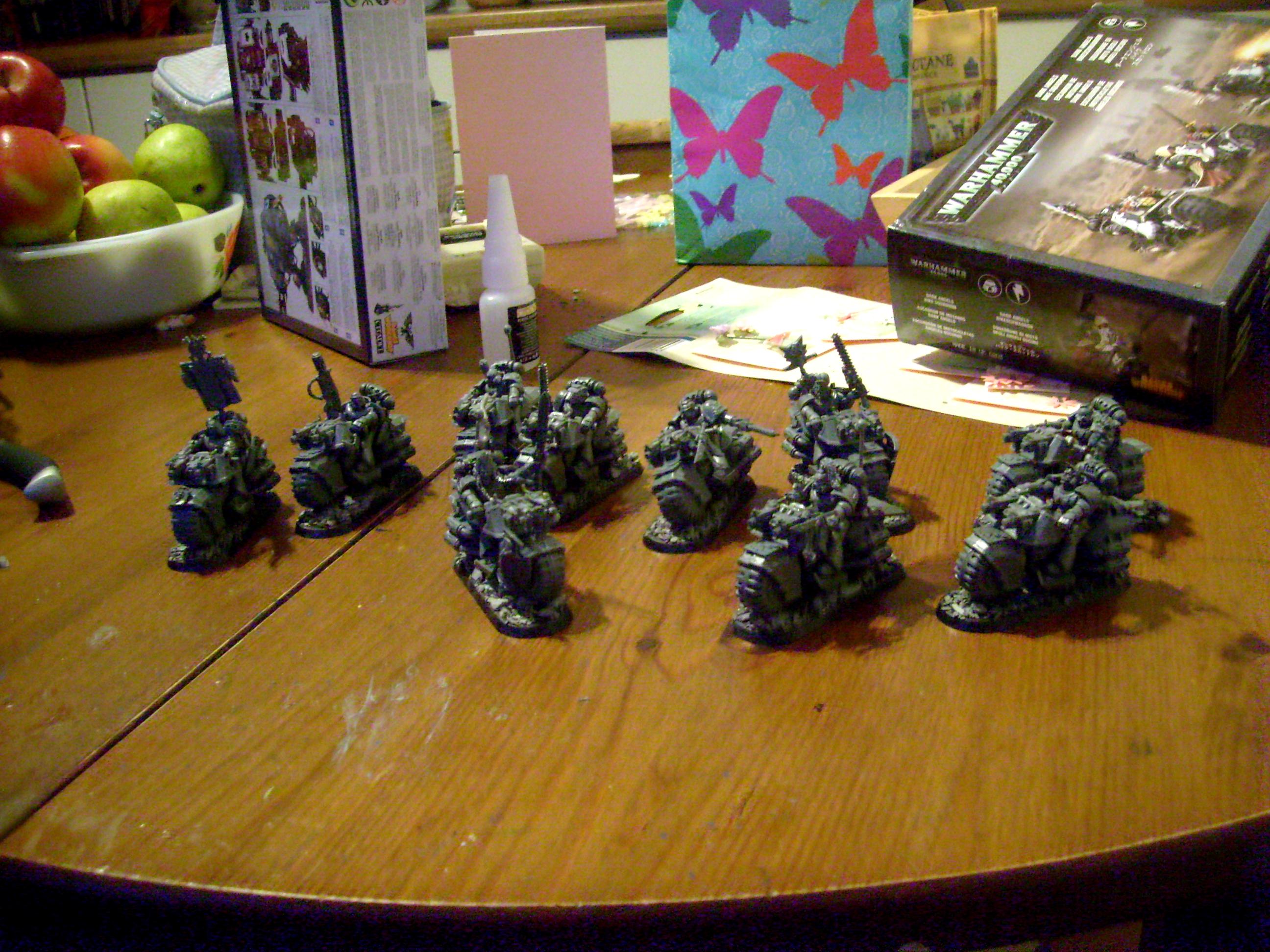 Space Wolves, Space Wolves Bikers WIP