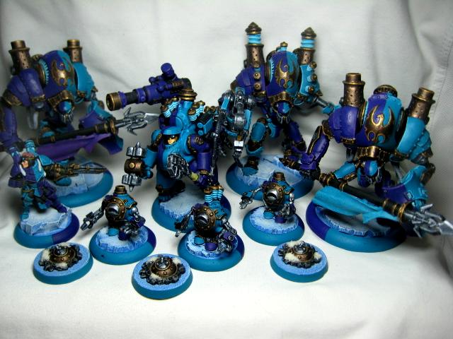 Blue, Warmachine