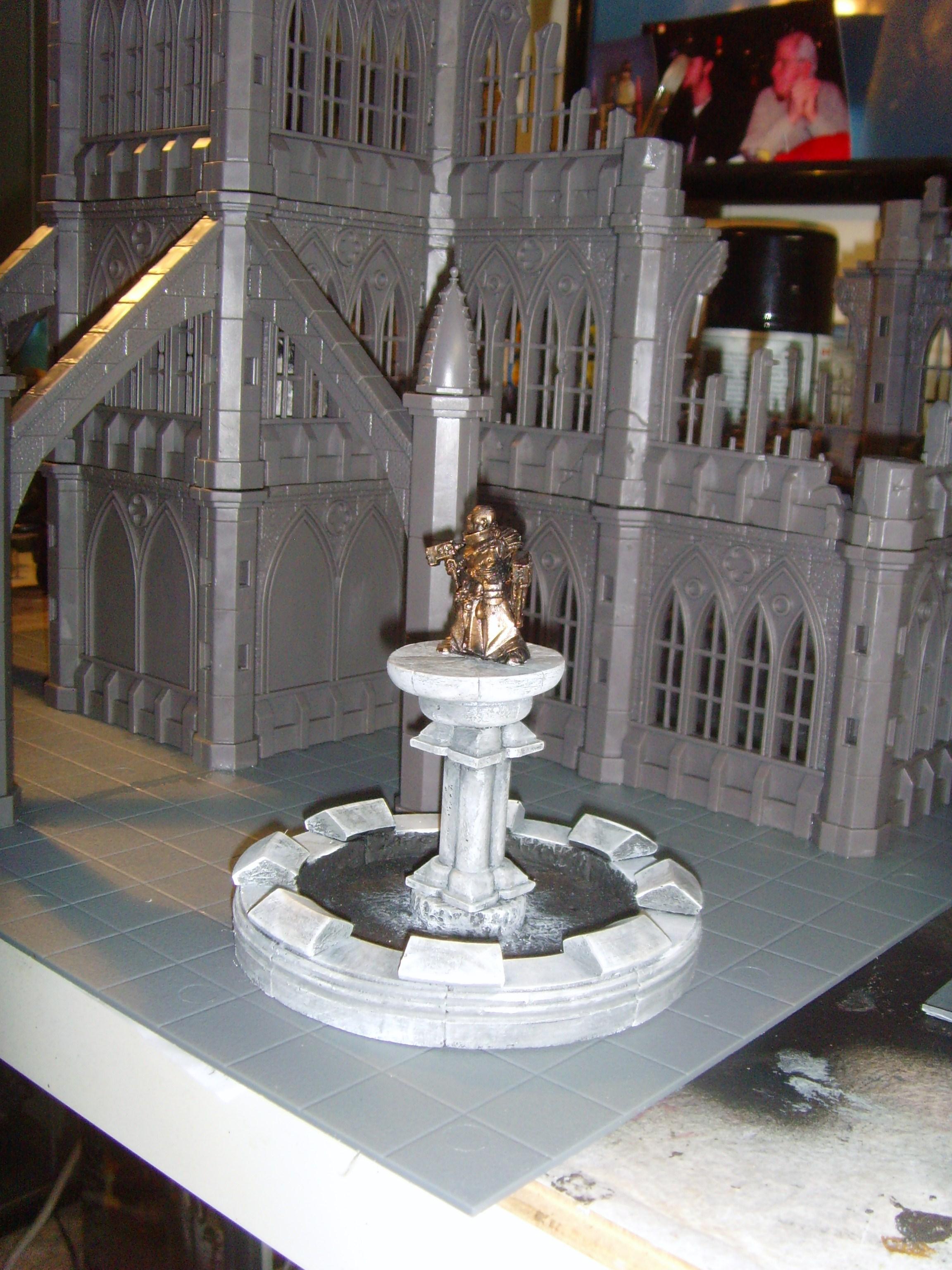 Cathedral, Cities Of Death, Statue, Terrain