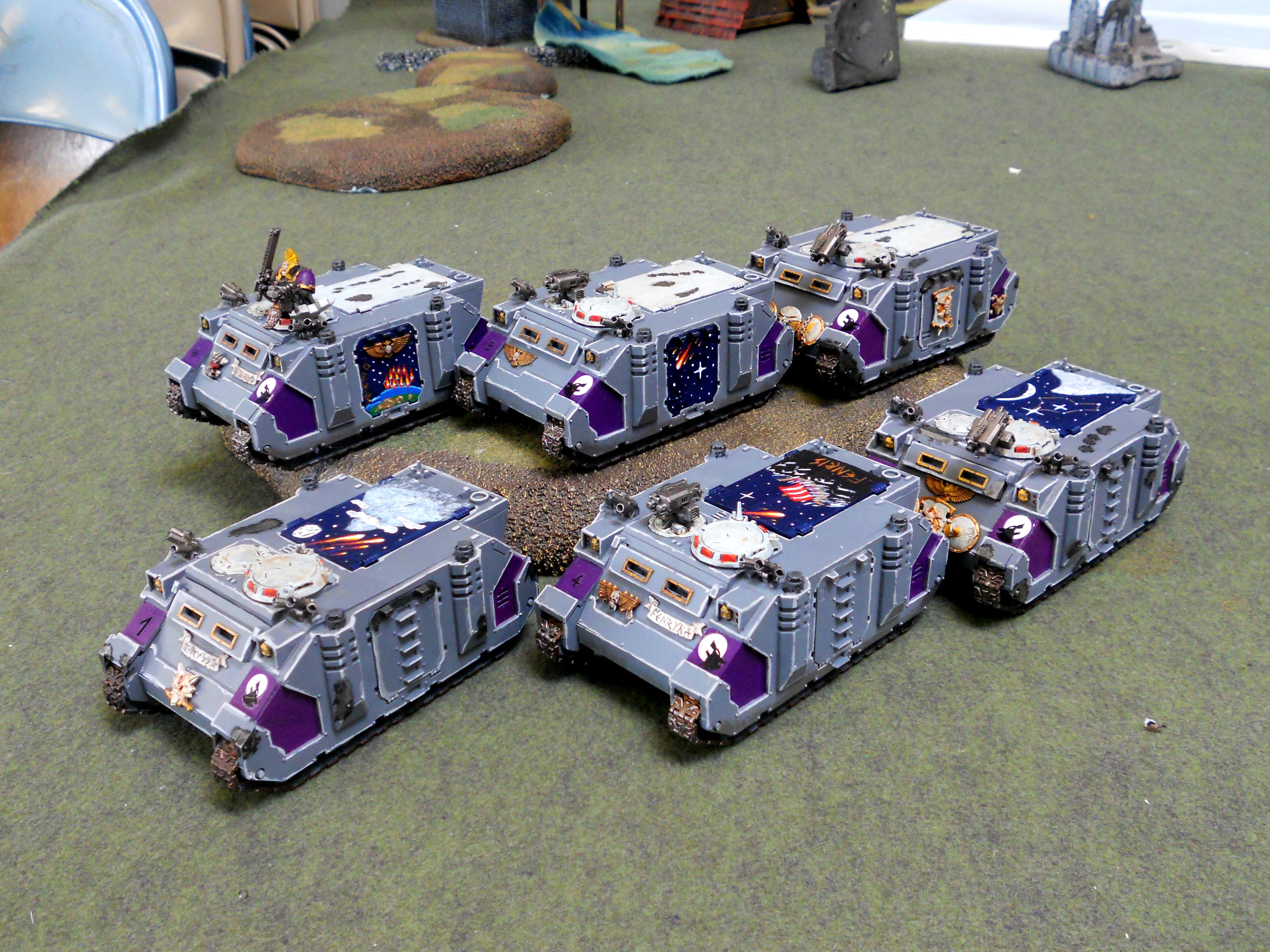 Freehand, Pre-heresy, Rhino, Space Wolves